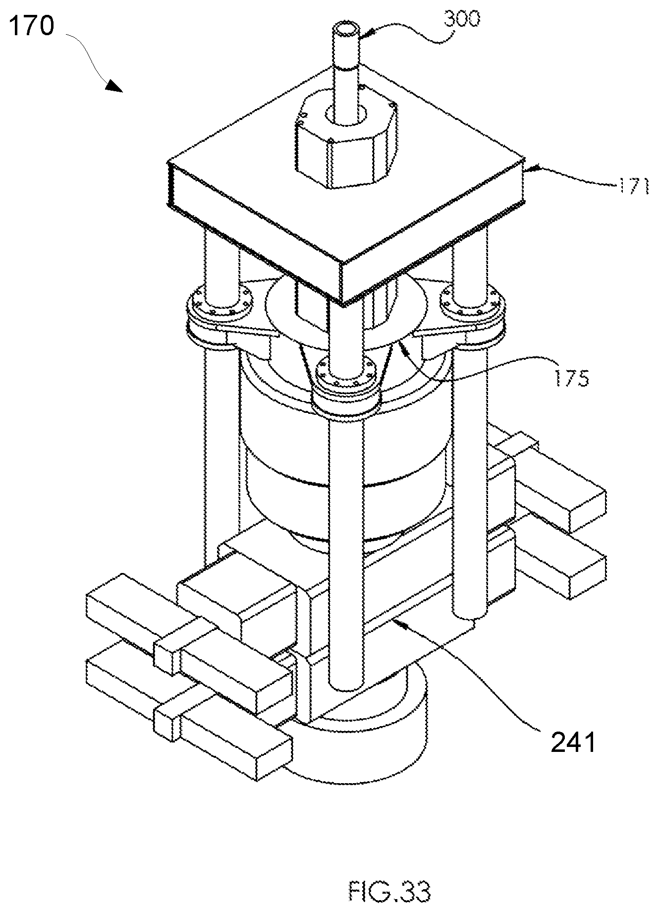 Patent US12139970 Figure 18 – Module-based system for plug and abandonment operation of wells on an offshore installation