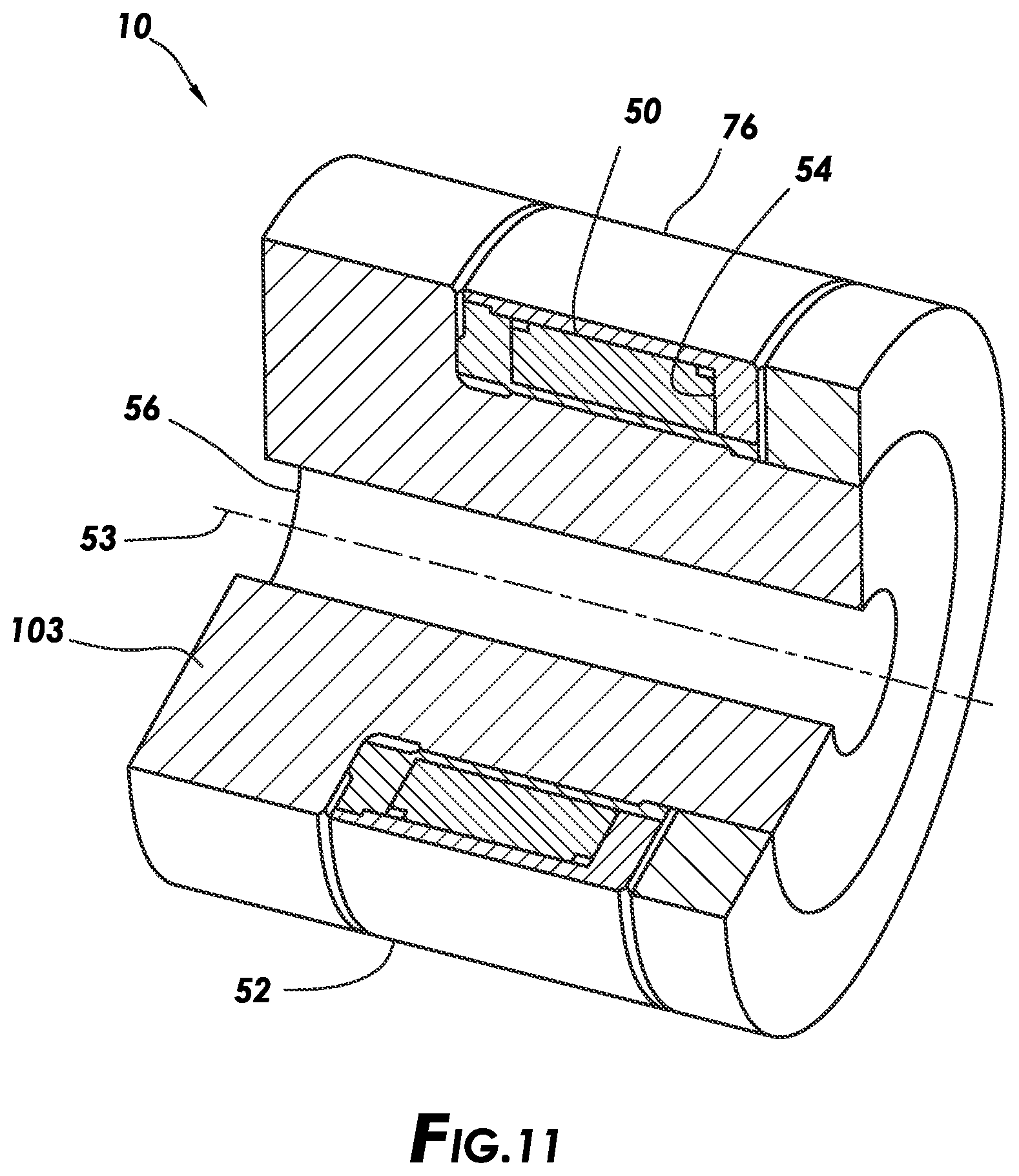 Patent US12139973 Figure 5 – Method and apparatus for damping/absorbing rotational vibrations/oscillations