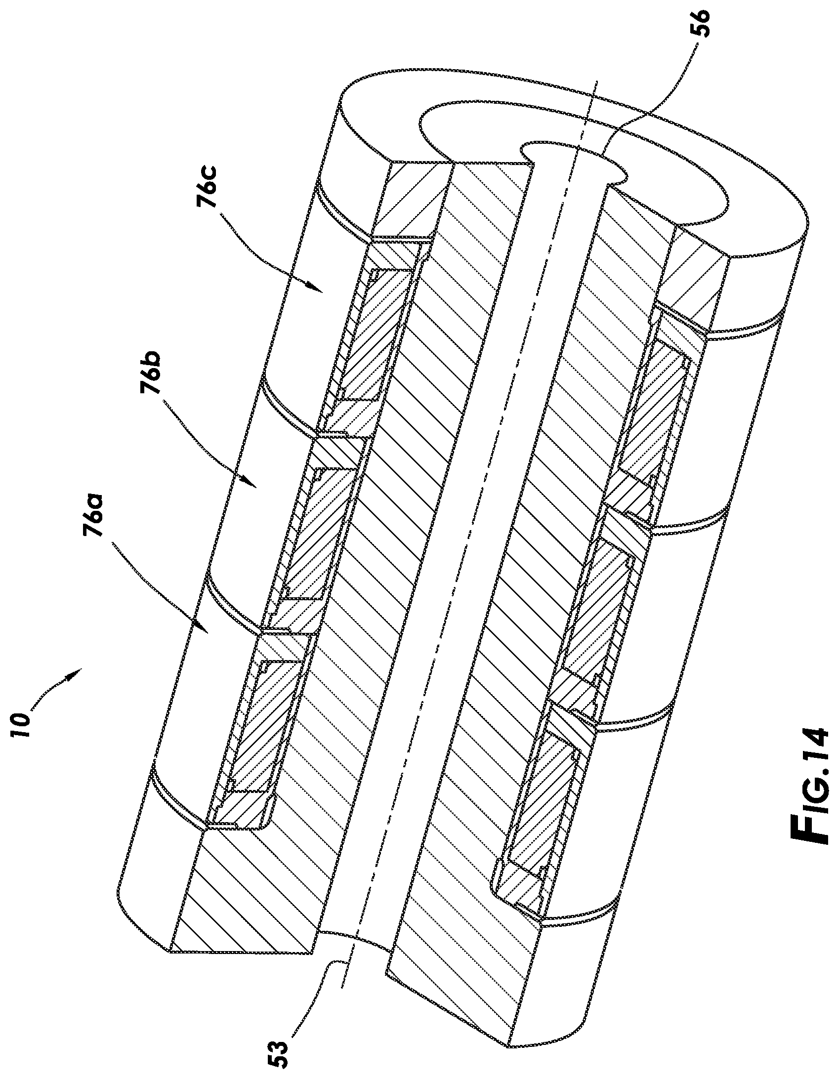 Patent US12139973 Figure 8 – Method and apparatus for damping/absorbing rotational vibrations/oscillations