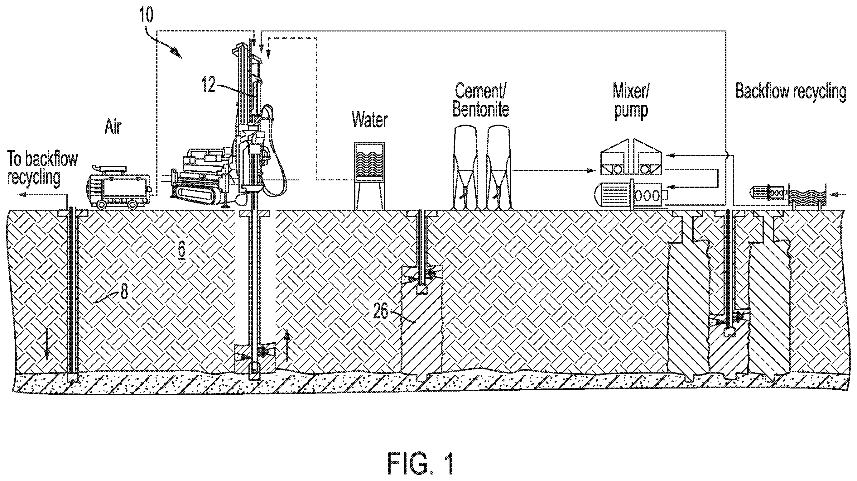 Patent US12139978 Figure 1 – High pressure injection flushing heads and systems including such flushing heads
