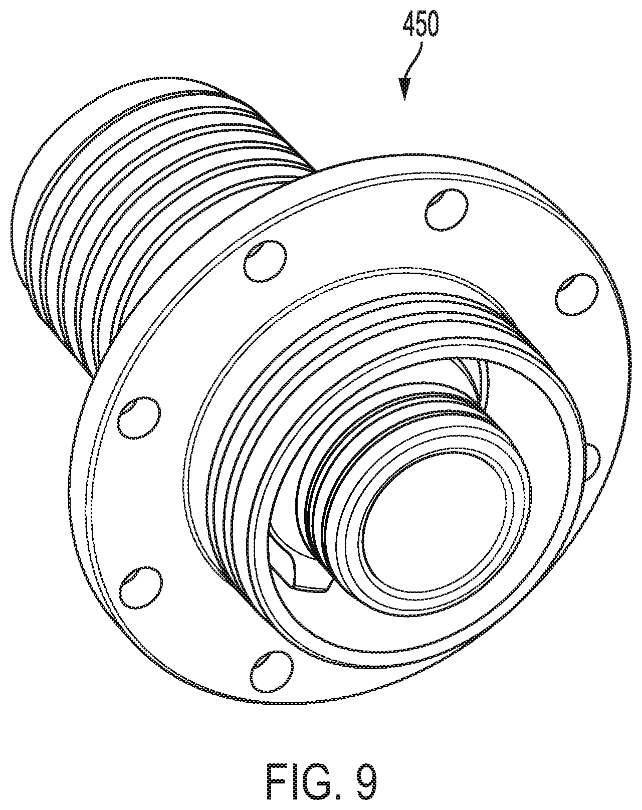 Patent US12139978 Figure 9 – High pressure injection flushing heads and systems including such flushing heads
