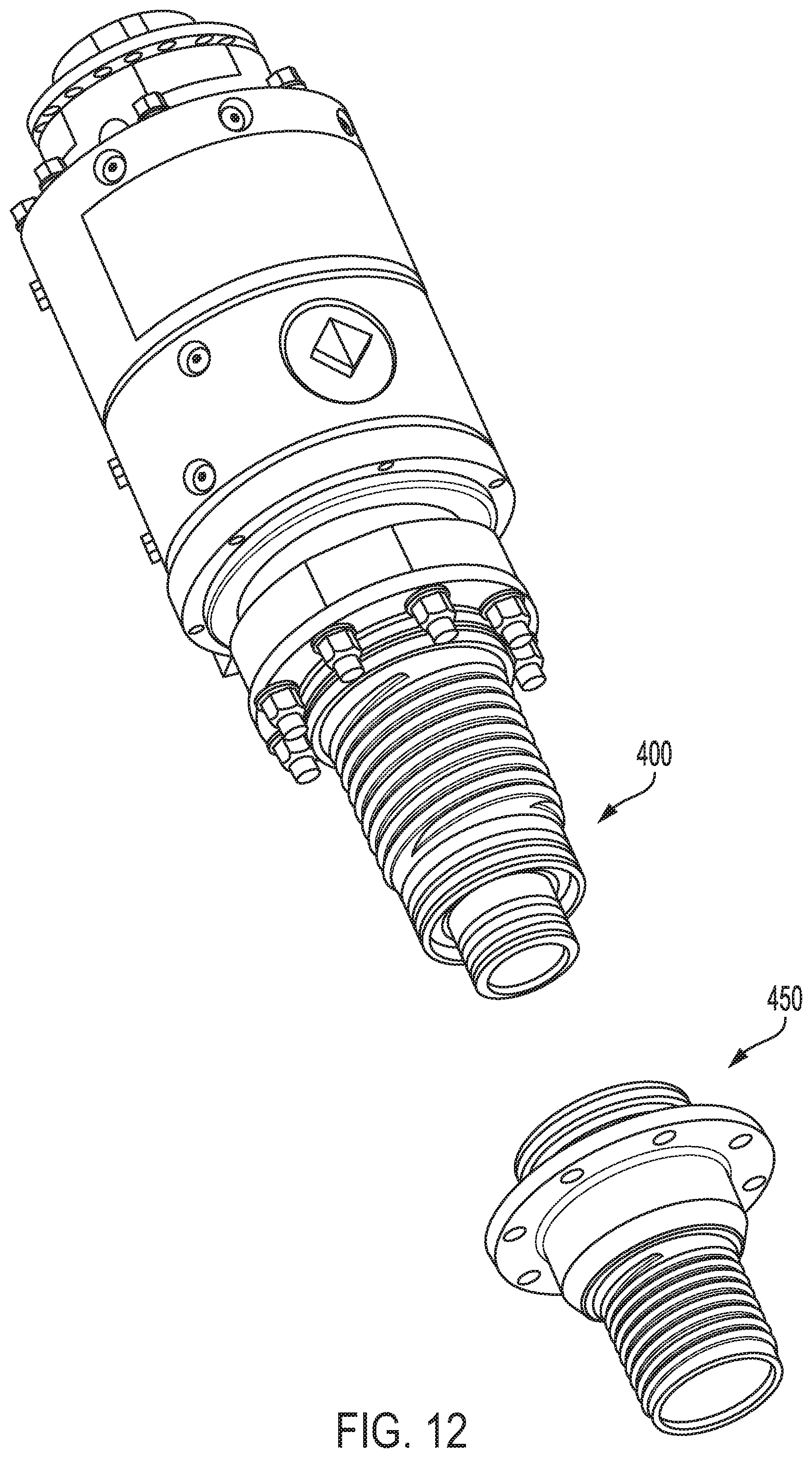Patent US12139978 Figure 12 – High pressure injection flushing heads and systems including such flushing heads
