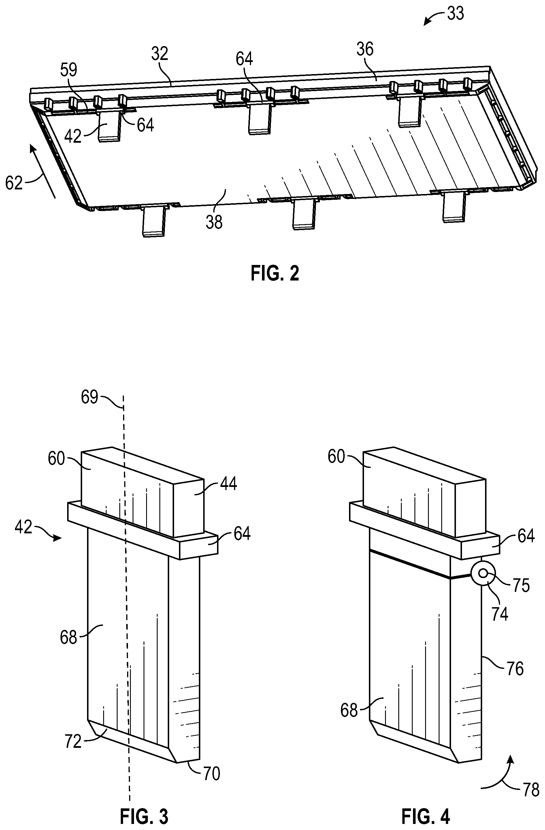 Patent US12139980 Figure 2 – Deck assemblies for vibratory separators