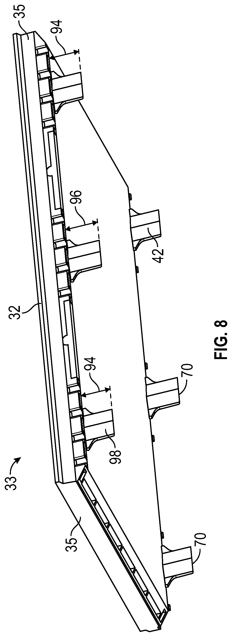 Patent US12139980 Figure 5 – Deck assemblies for vibratory separators