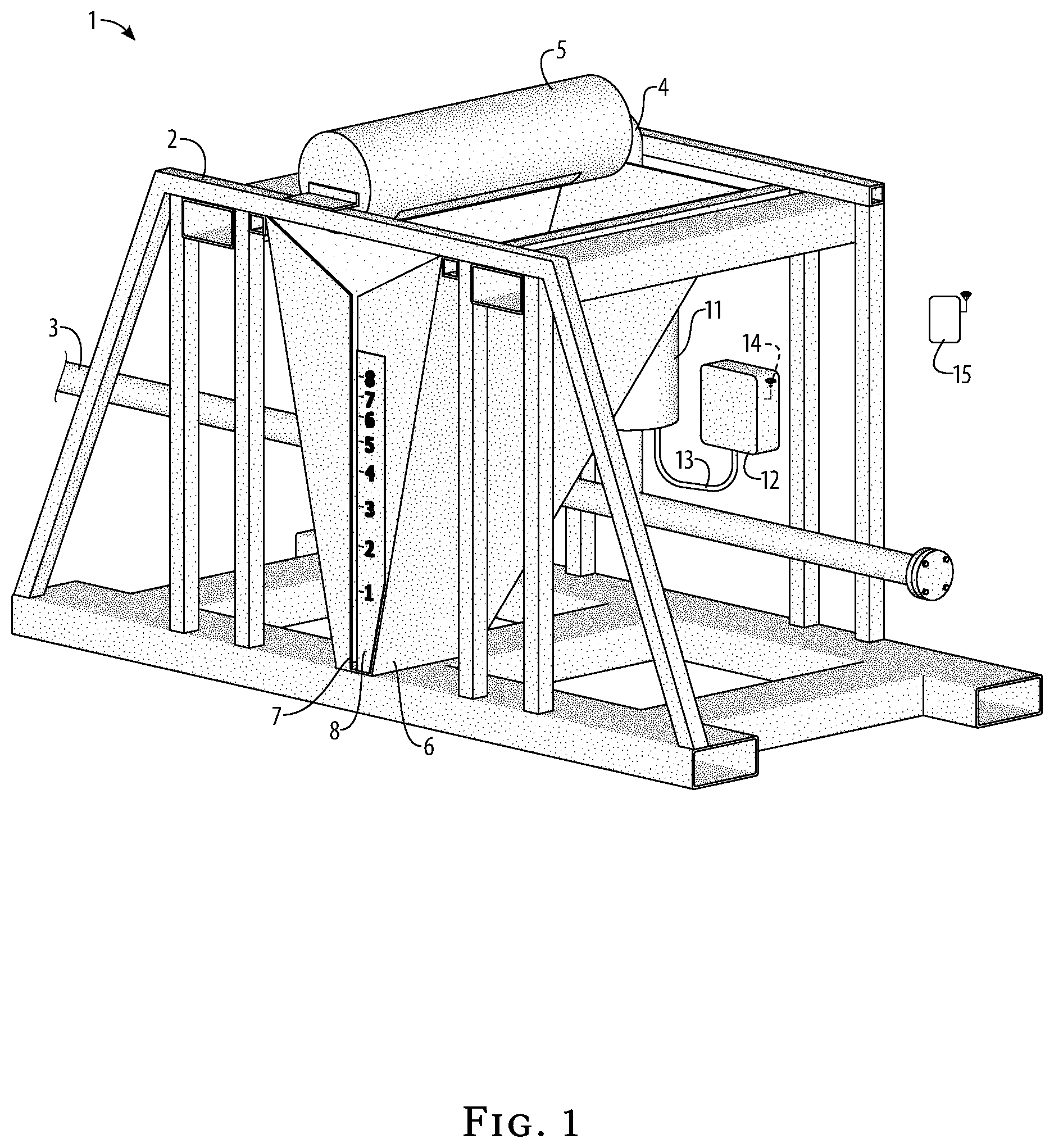 Patent US12139981 — Drilling fluid flowback tracking system and method — Figure 1