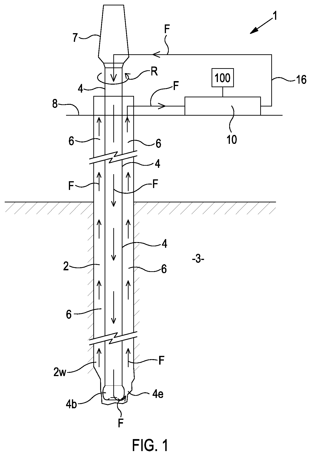 Patent US12139982 Figure 1 – Determining properties of wellbore fluid systems