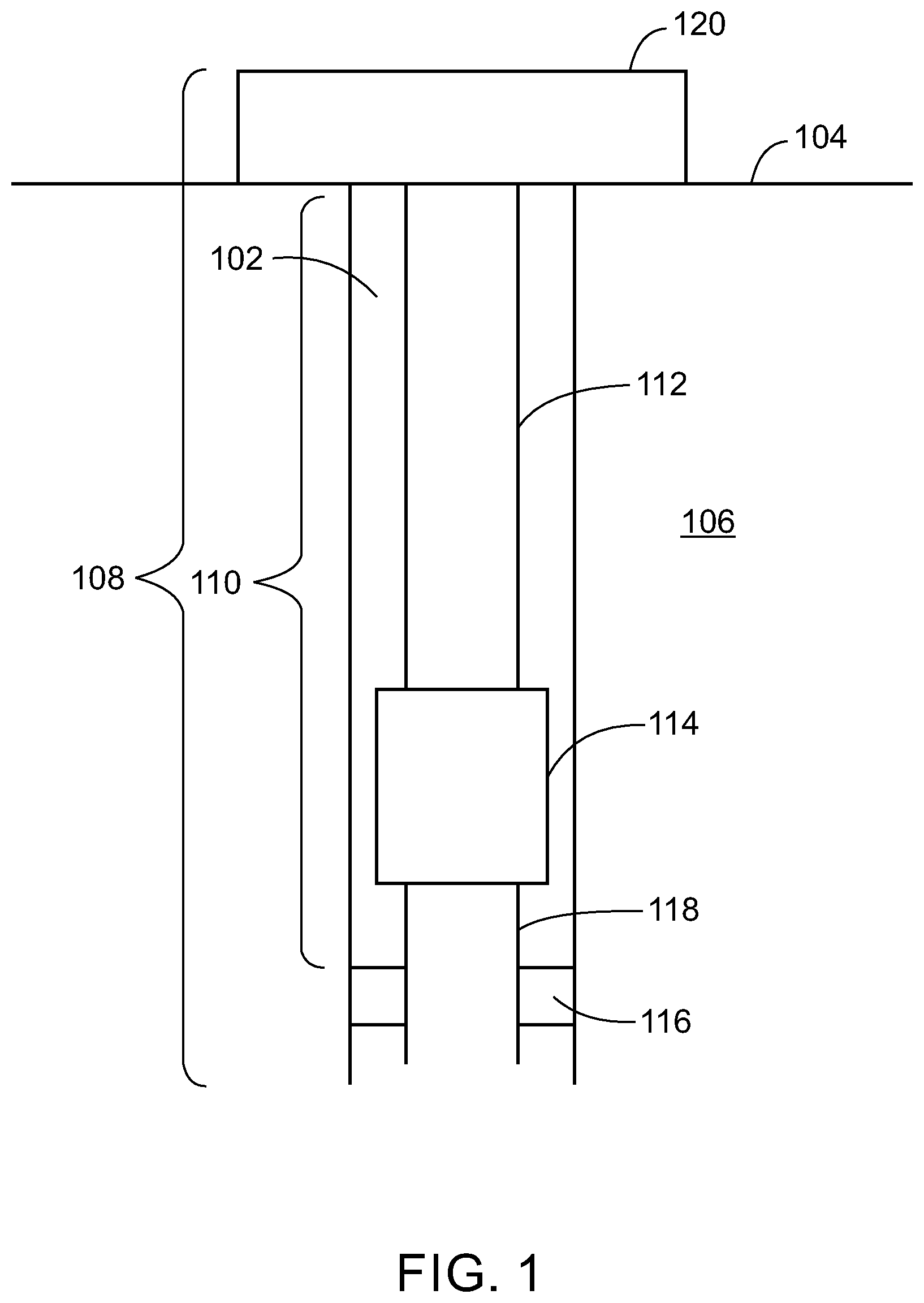 Patent US12139983 Figure 1 – Nipple-less well completion