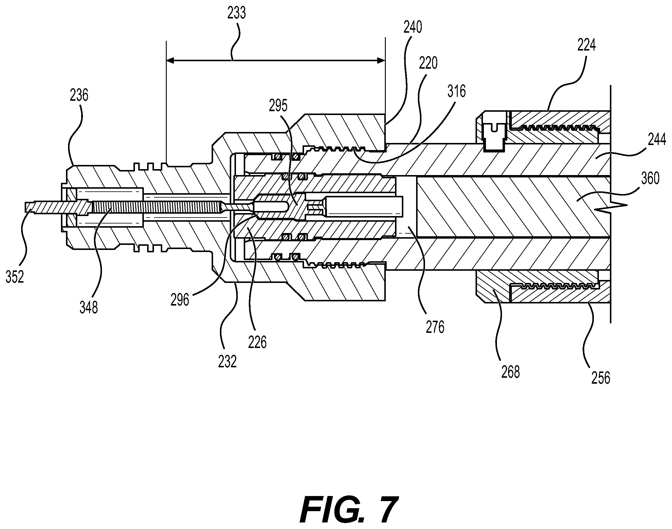 Patent US12139984 Figure 7 – Fixed-volume setting tool