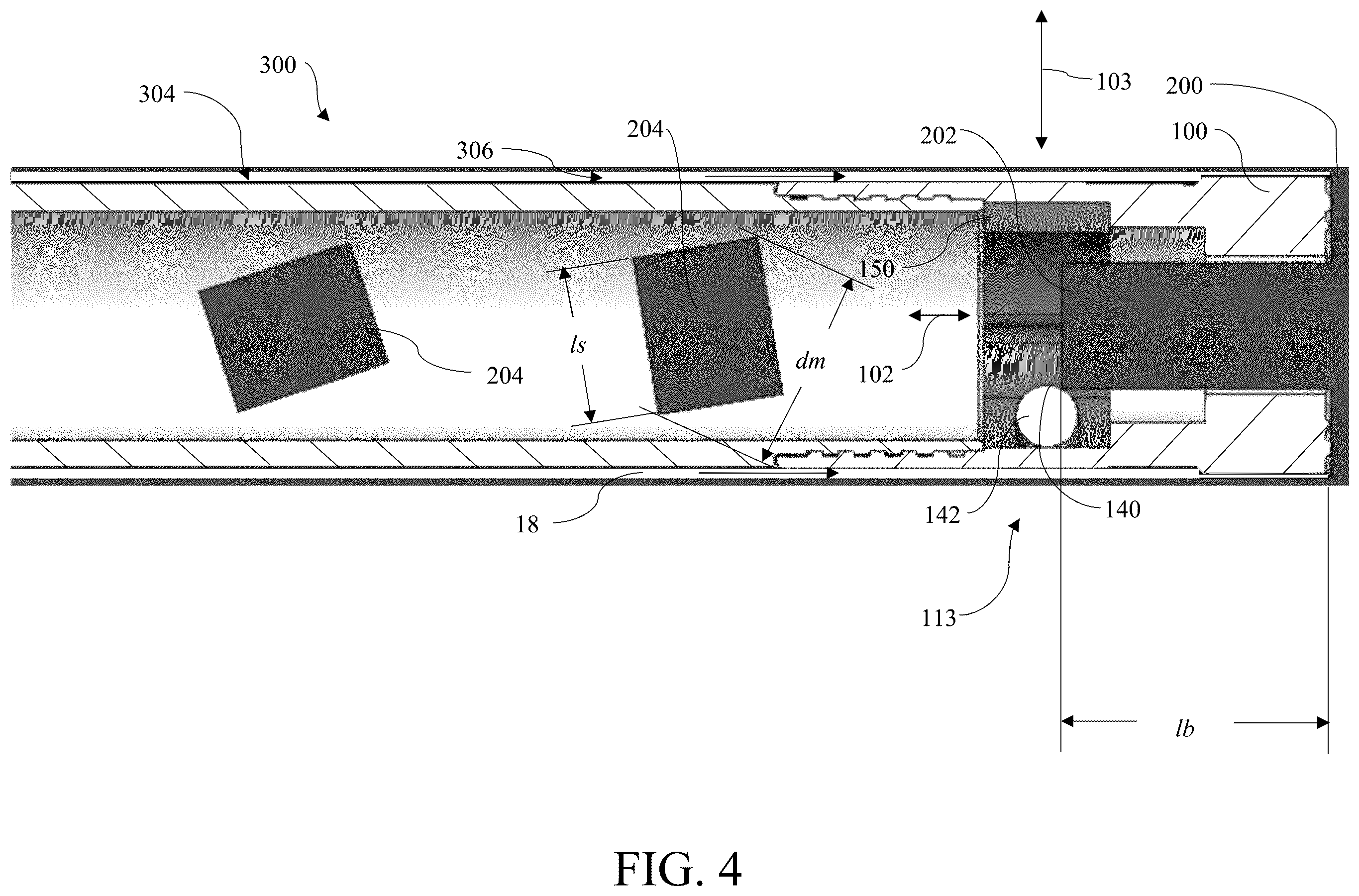 Patent US12139985 Figure 4 – Continuous sampling drill bit