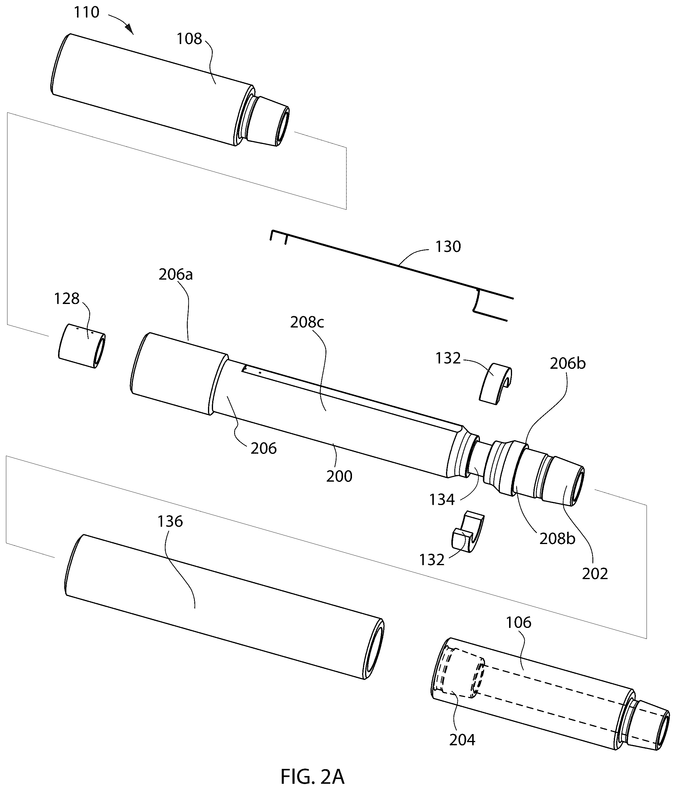 Patent US12139987 Figure 2 – Downhole tubular disconnect assemblies