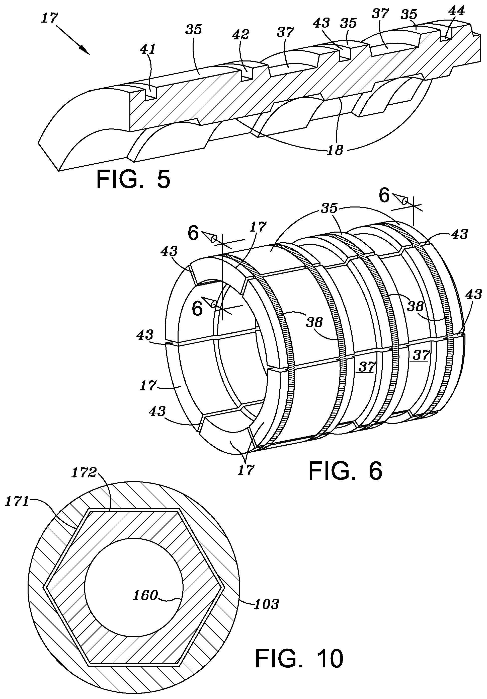 Patent US12139988 Figure 3 – Release lugs for a jarring device