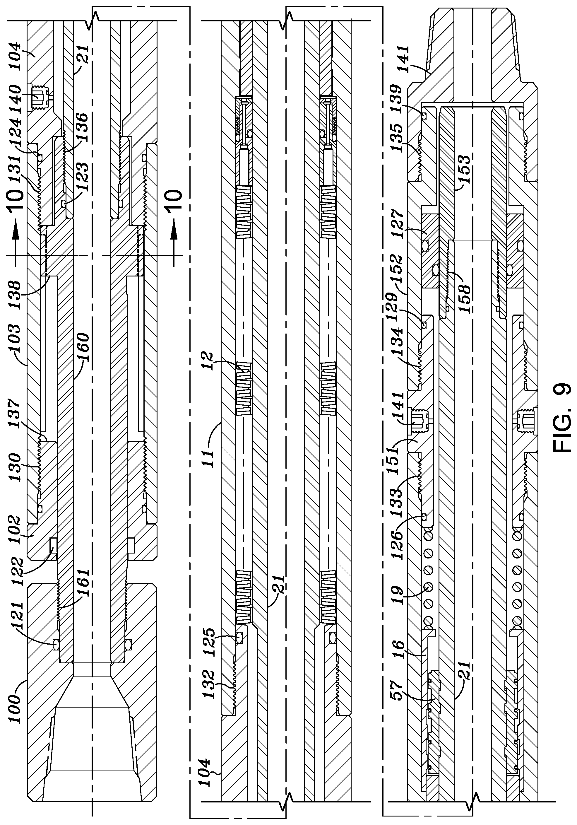 Patent US12139988 Figure 5 – Release lugs for a jarring device