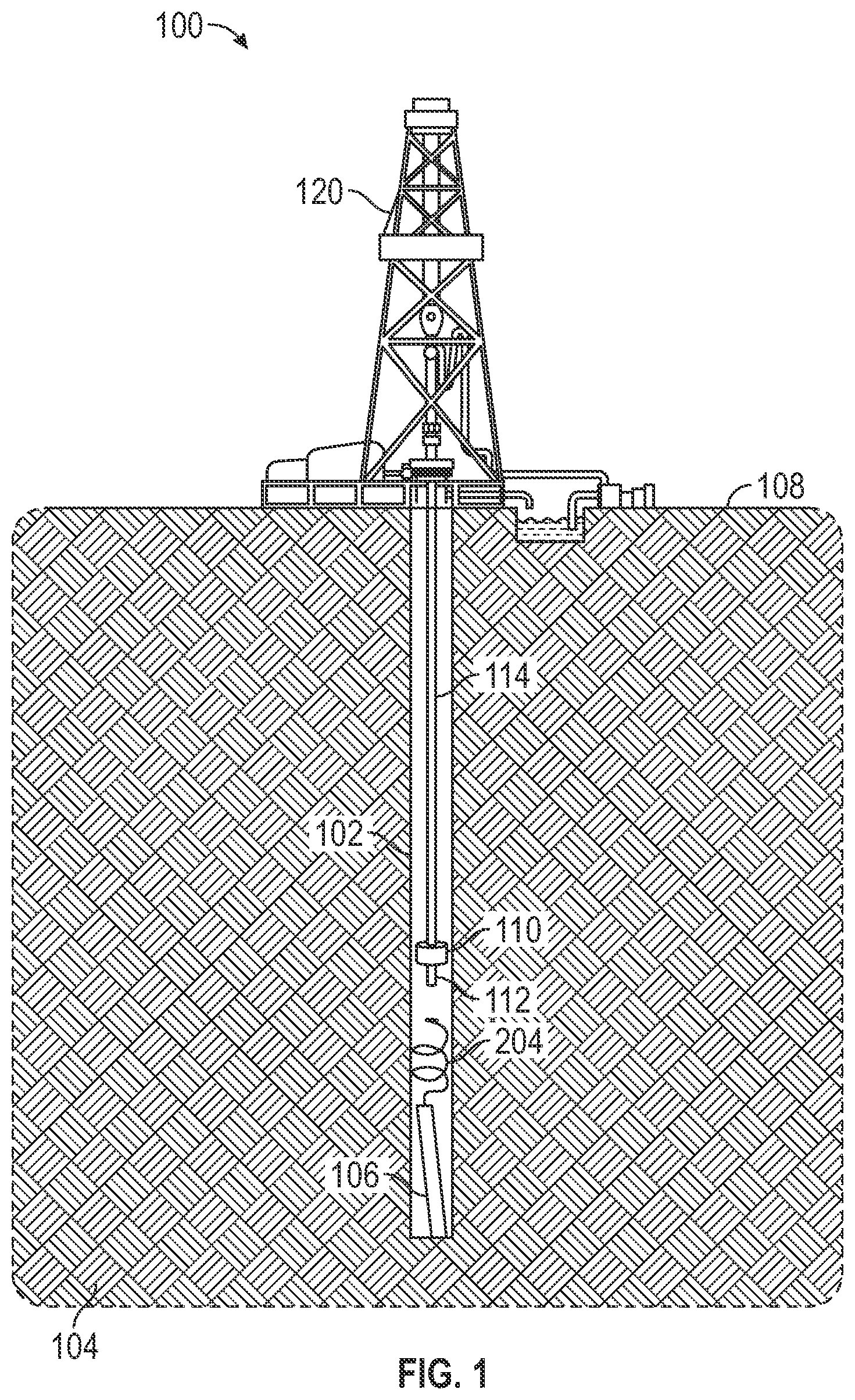 Patent US12139989 — Compaction and fishing spear for wireline lost downhole and method of use — Figure 1