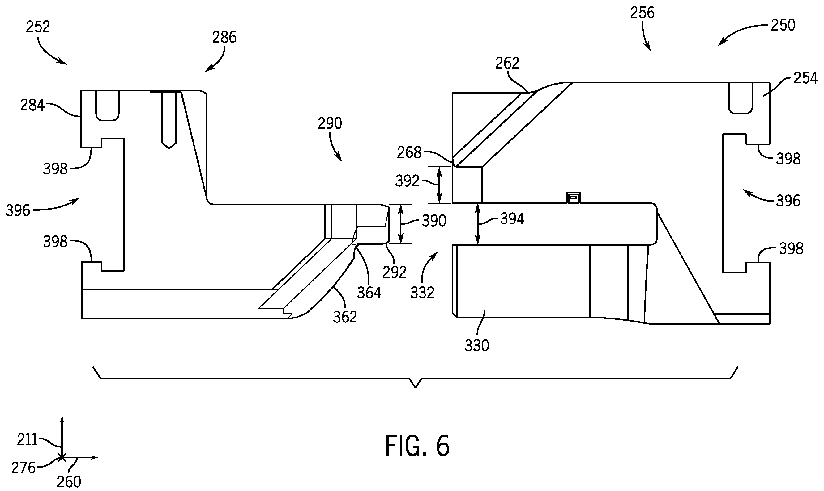 Patent US12139991 Figure 6 – Blowout preventer shearing ram
