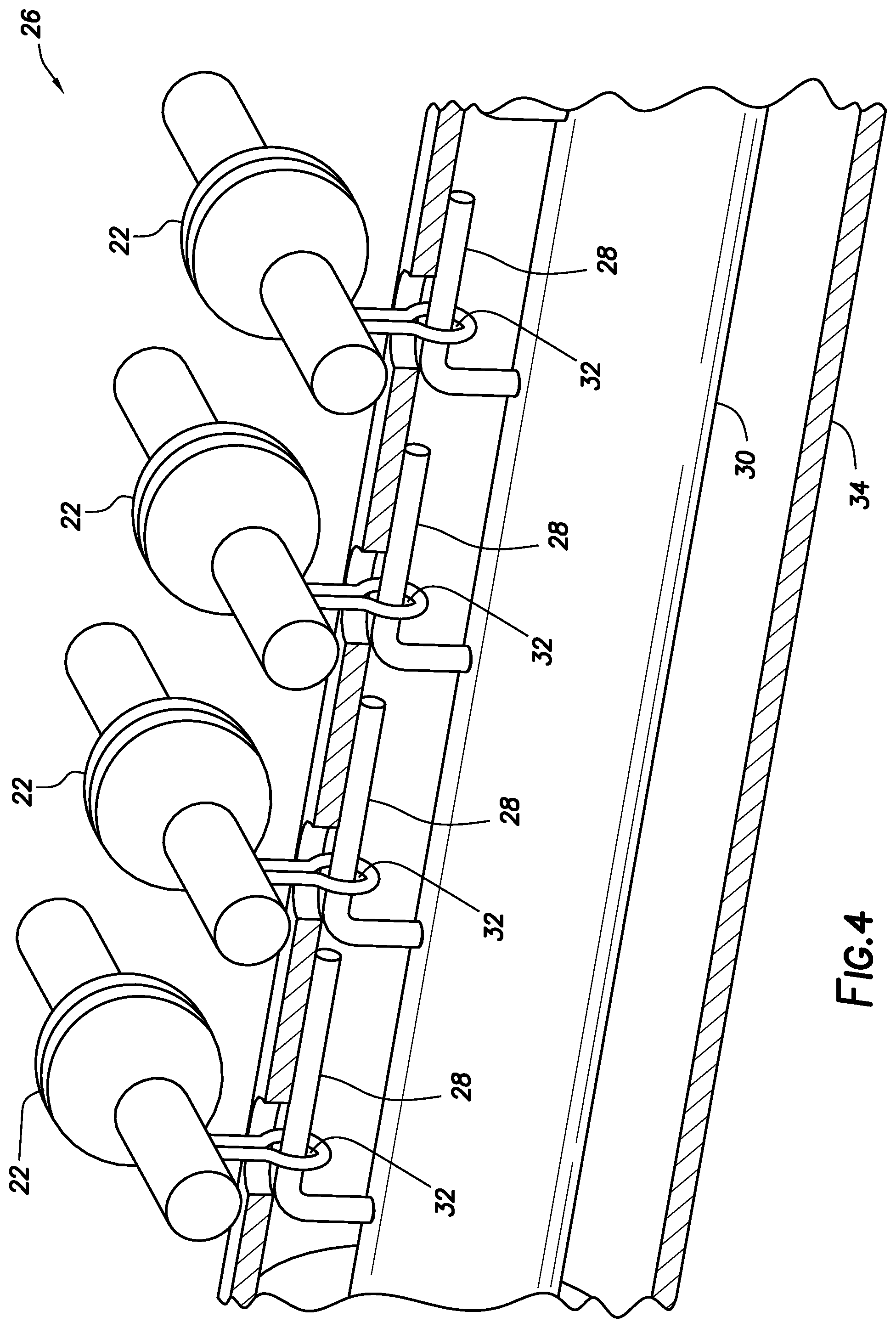 Patent US12139992 Figure 3 – Discrete plugging device launcher