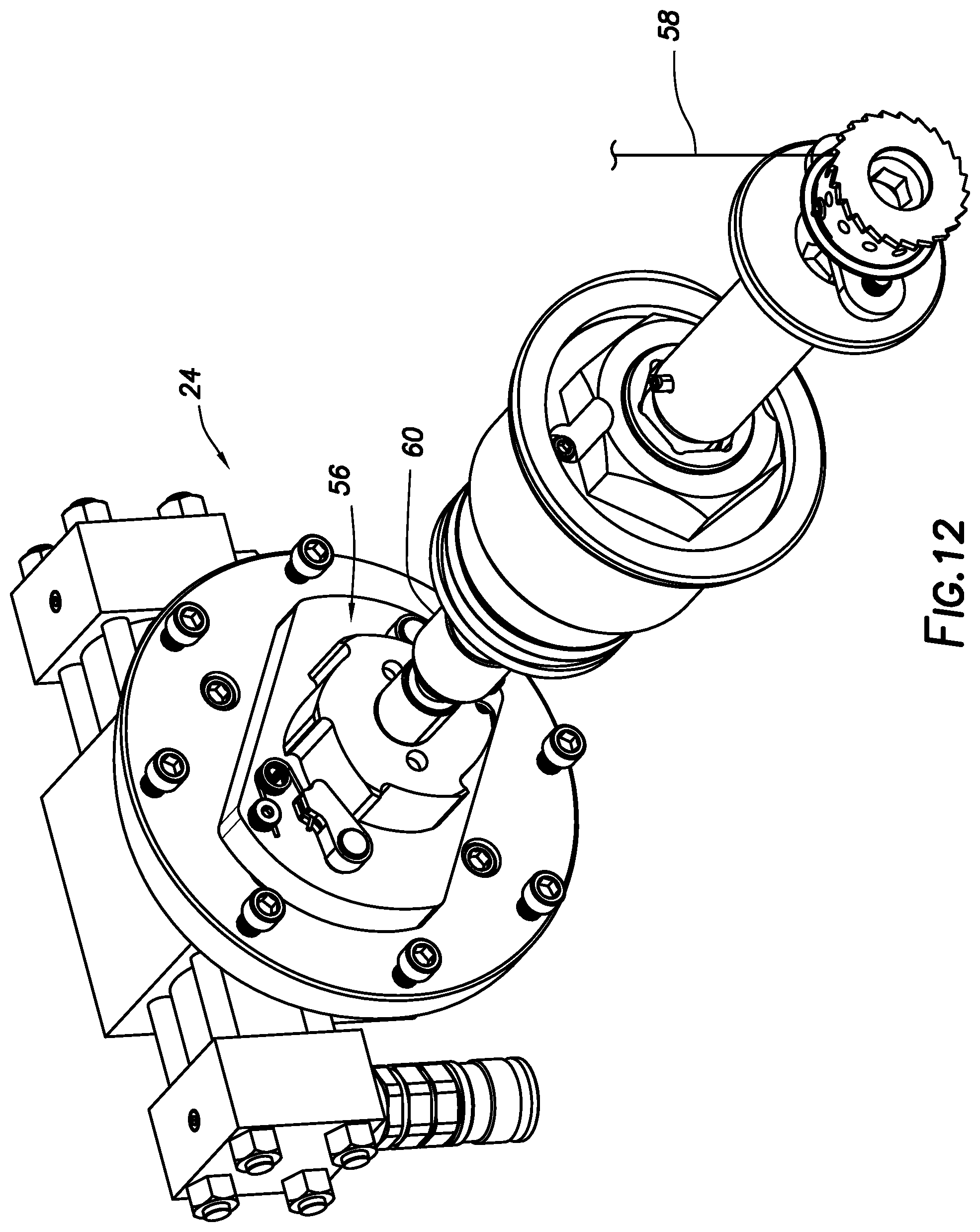 Patent US12139992 Figure 11 – Discrete plugging device launcher