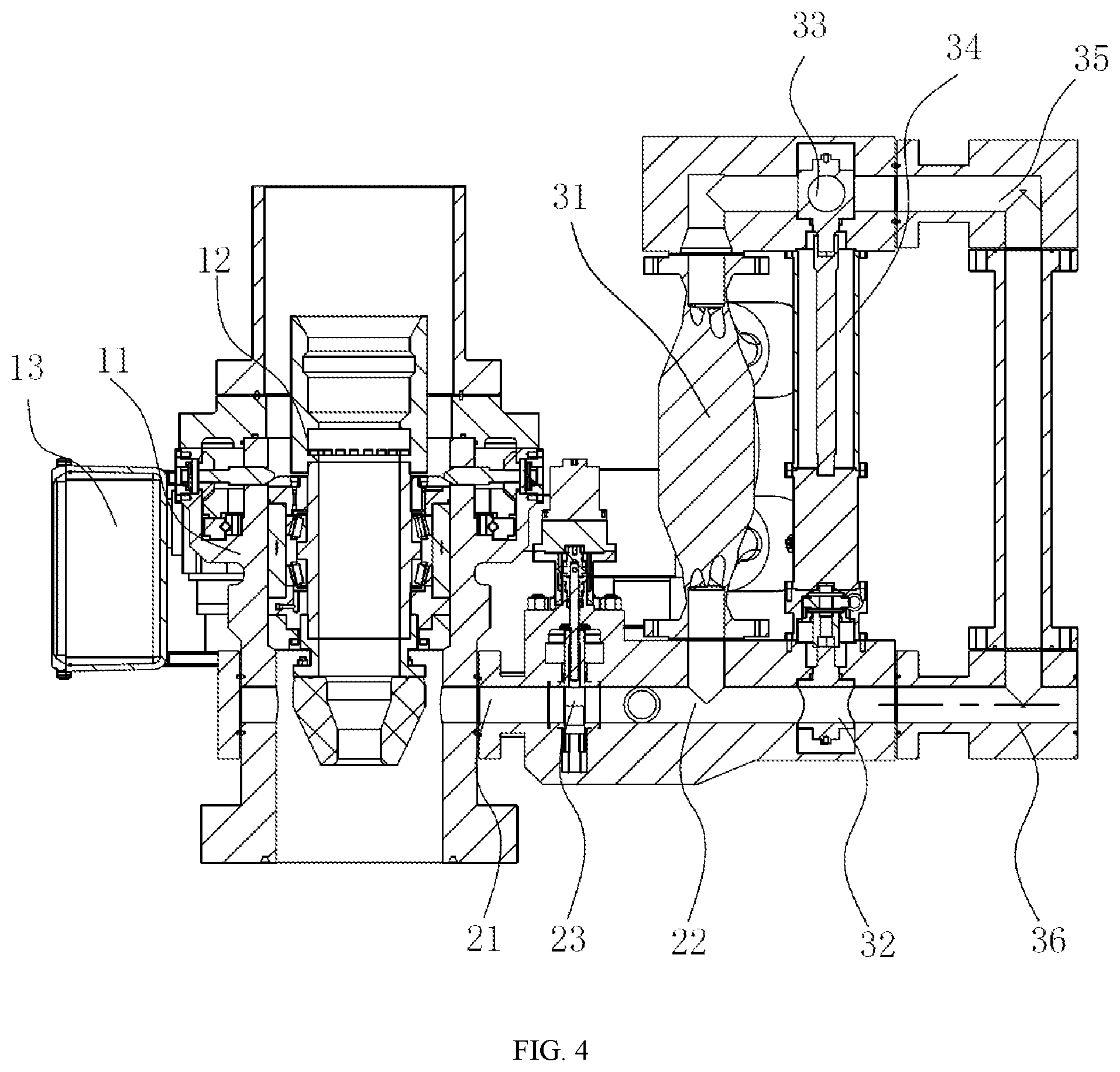 Patent US12139993 Figure 4 – Multifunctional rotating control device