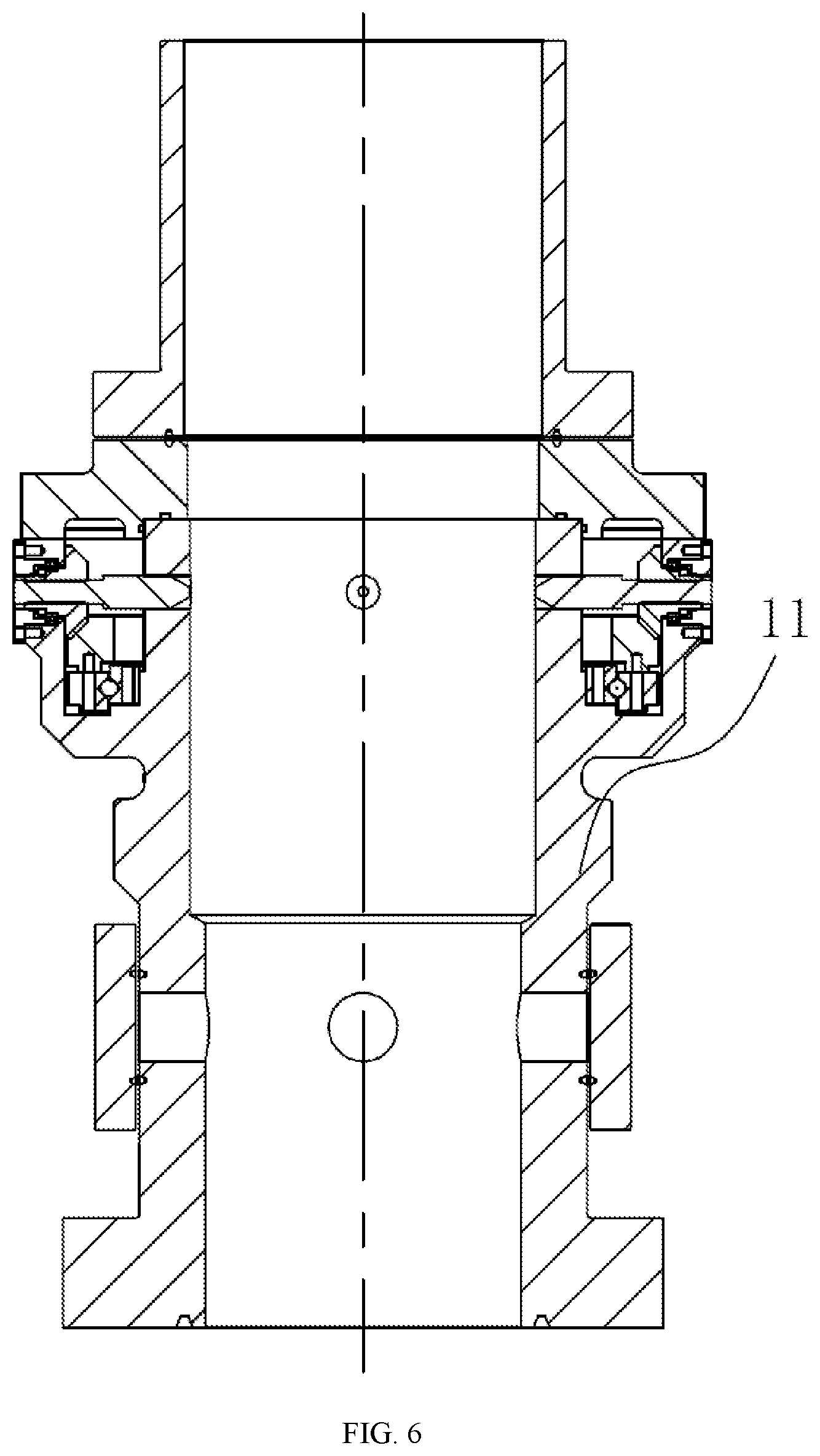 Patent US12139993 Figure 6 – Multifunctional rotating control device