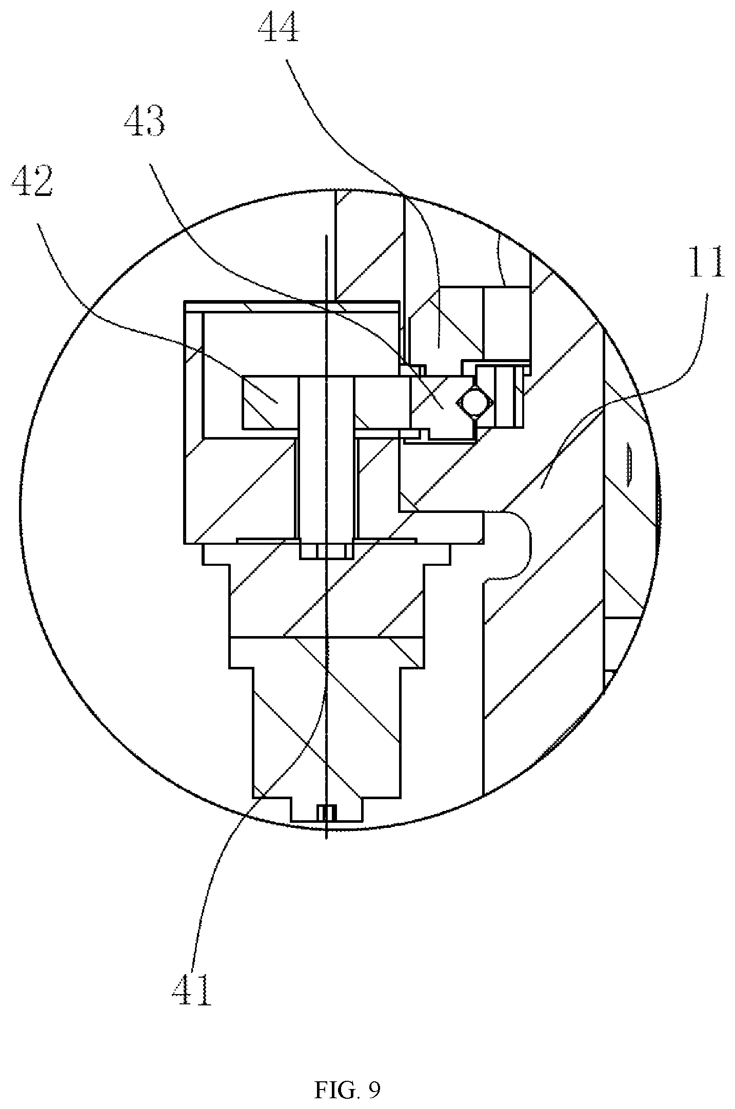 Patent US12139993 Figure 9 – Multifunctional rotating control device