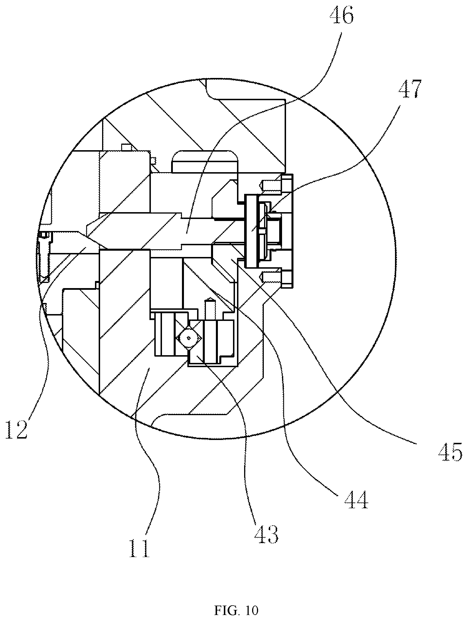 Patent US12139993 Figure 10 – Multifunctional rotating control device