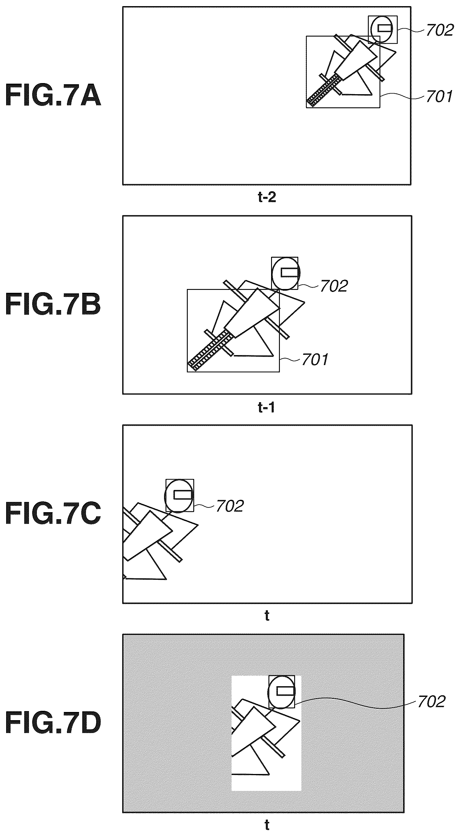 Patent US12142019 Figure 8 – Apparatus, method, and storage medium to detect second area based on previous detection information when first area of object becomes not detectable