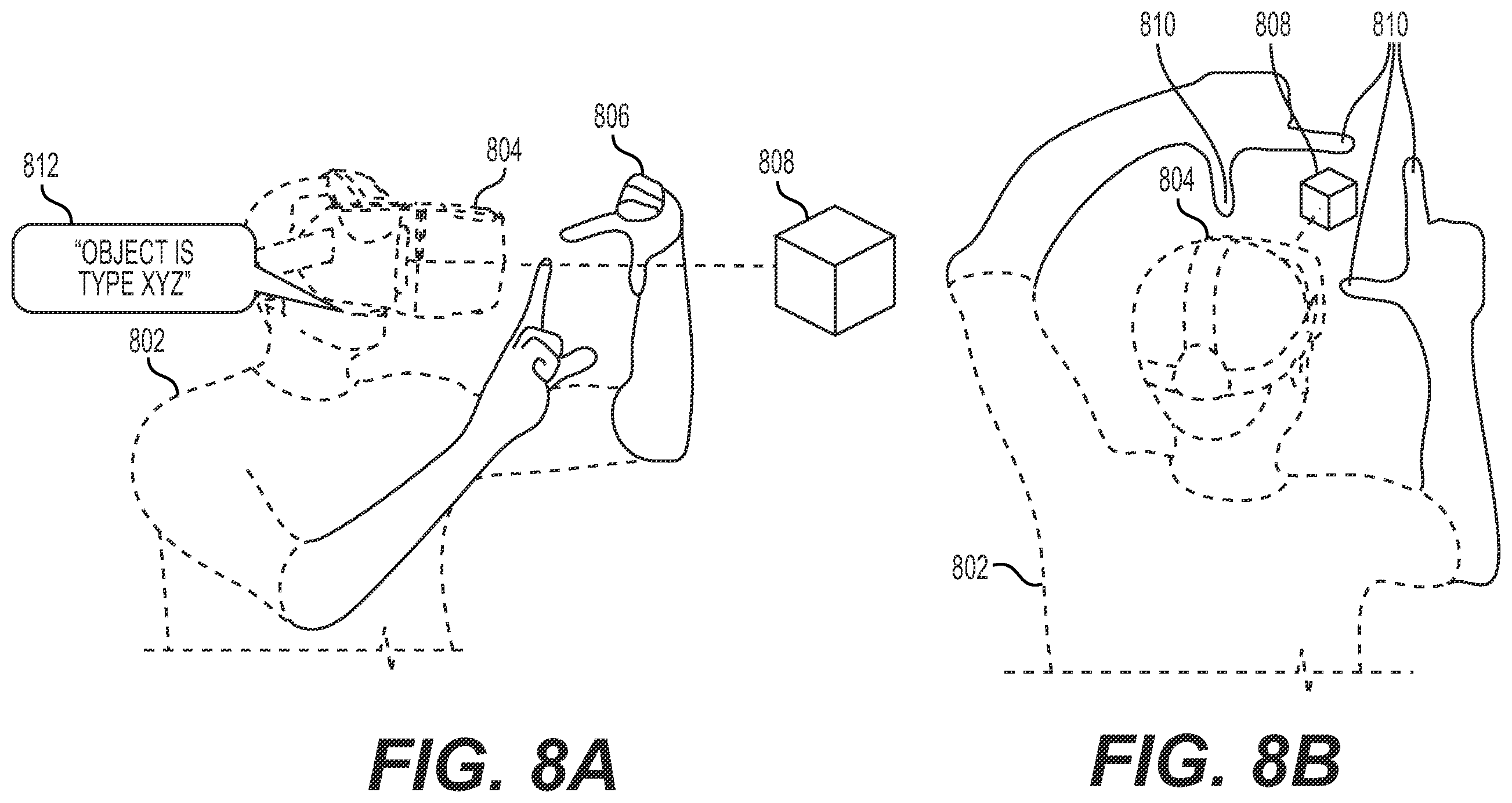 Patent US12142039 Figure 8 – Interactive insurance inventory and claim generation