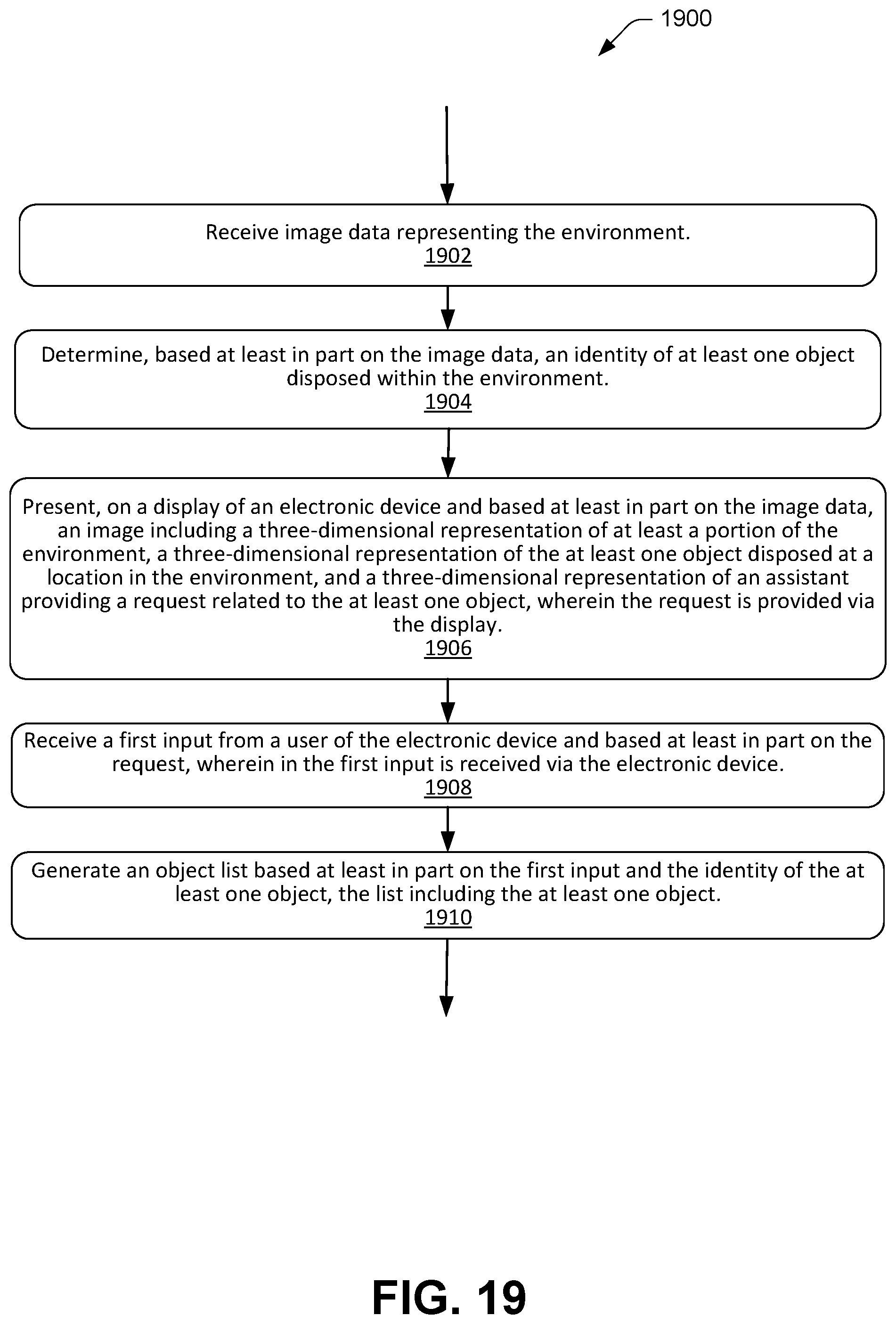 Patent US12142039 Figure 19 – Interactive insurance inventory and claim generation
