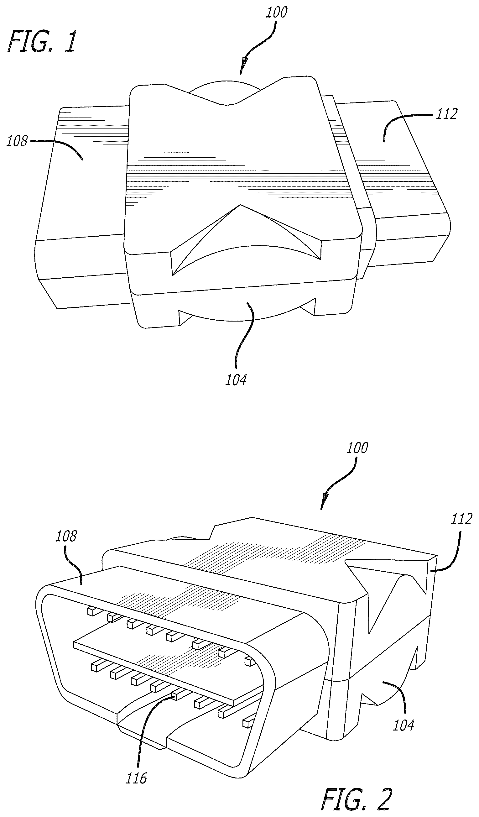 Patent US12142089 Figure 1 – Pass-through OBD-II diagnostic interface