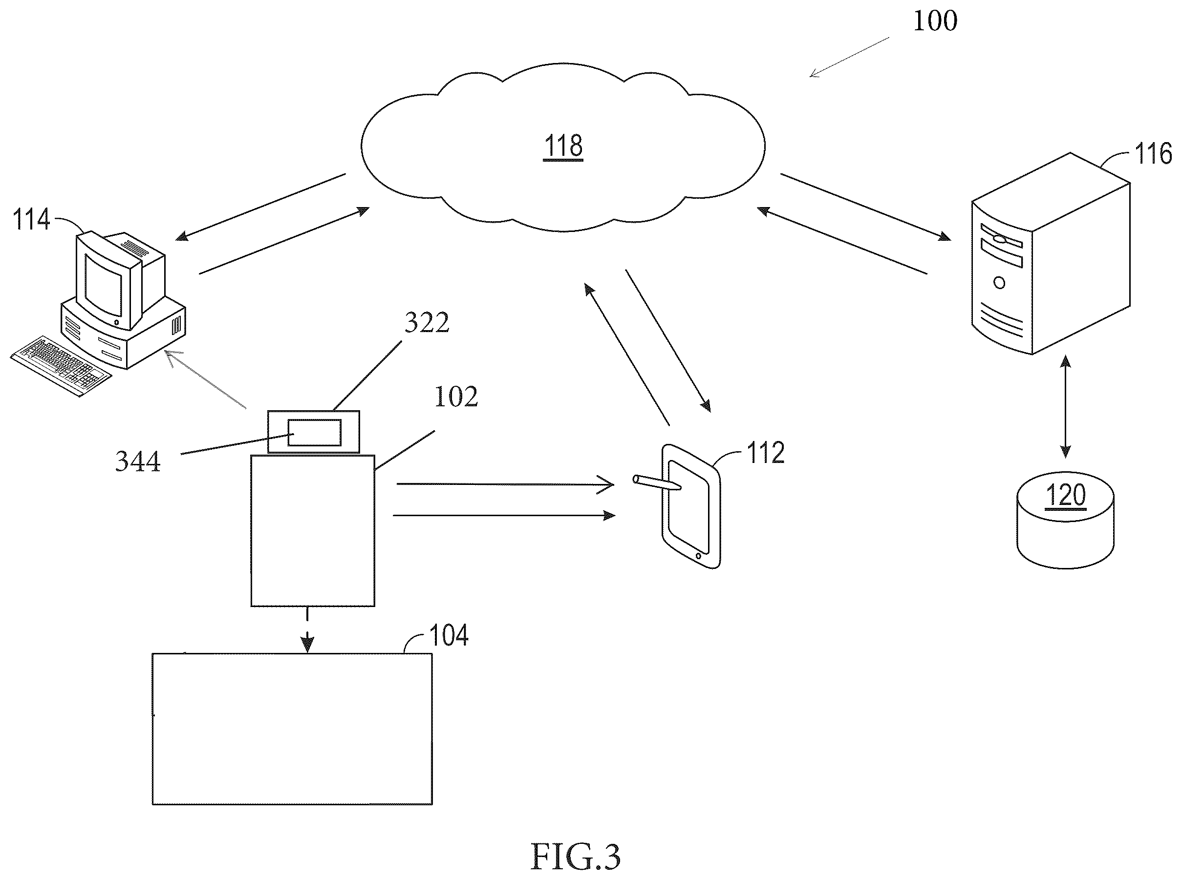 Patent US12142105 Figure 2 – Interchangeable control module for fixed and portable lubricant dispensing devices