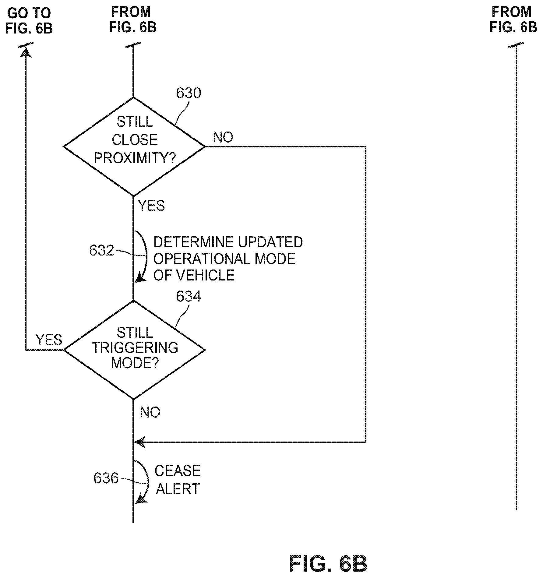 Patent US12142139 Figure 8 – Autonomous vehicle mode alert system for bystanders