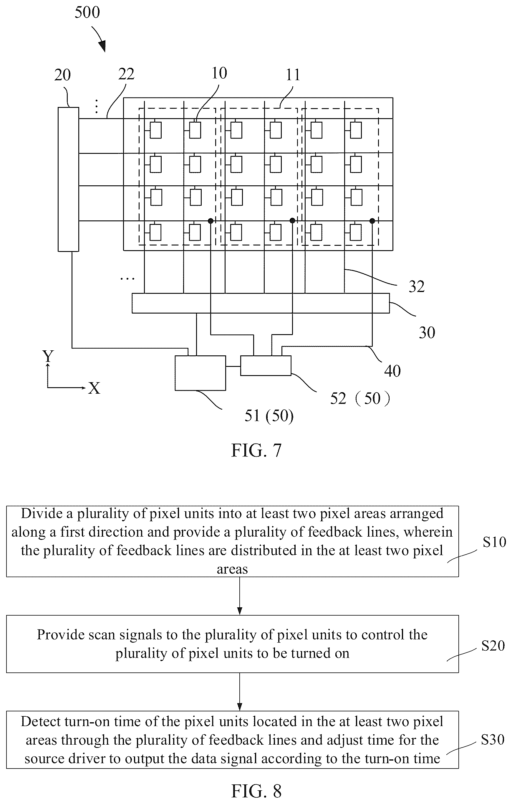 Patent US12142188 Figure 5 – Display panel, driving method, and display device