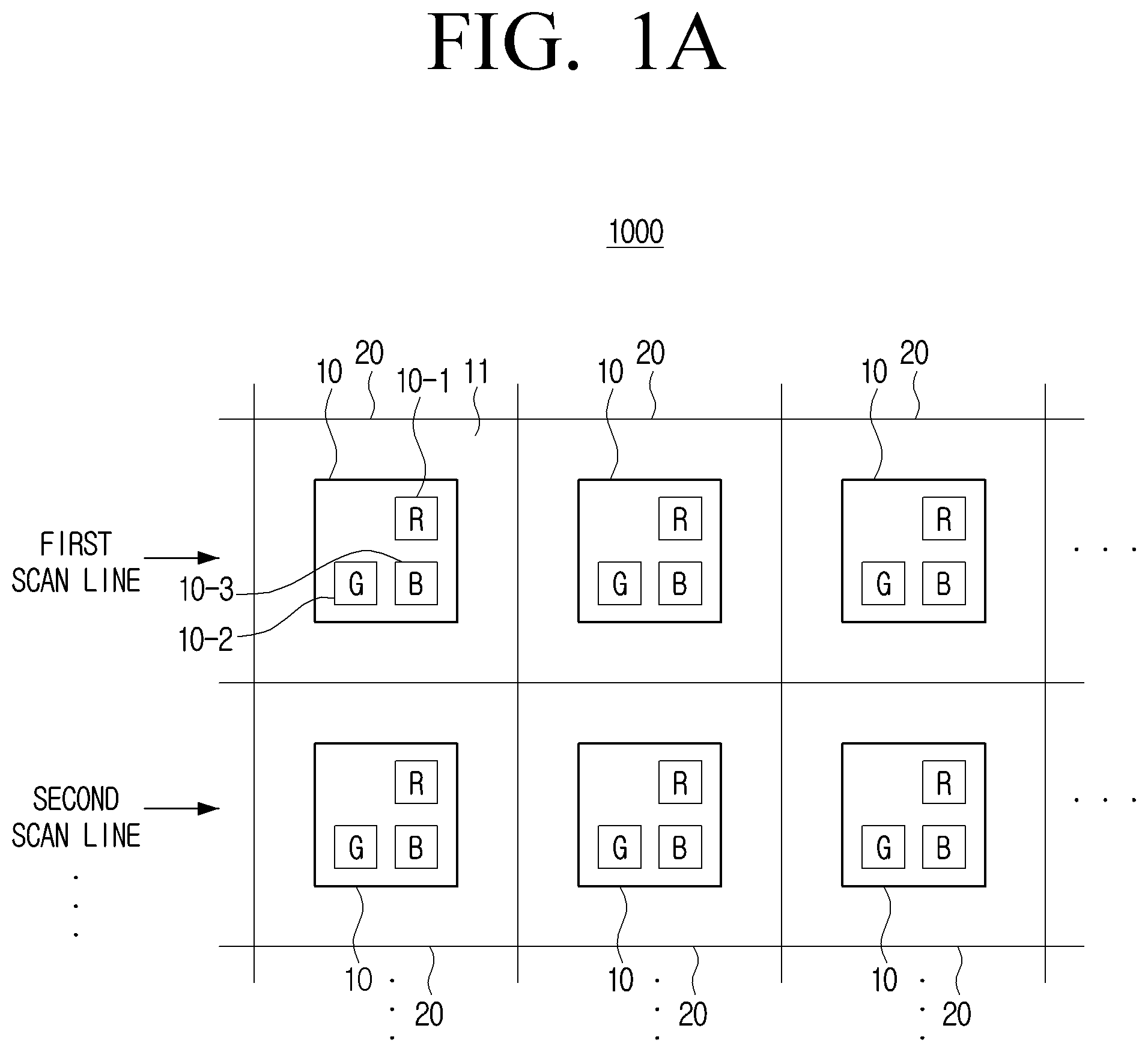 Patent US12142192 Figure 1 – Display module and display device