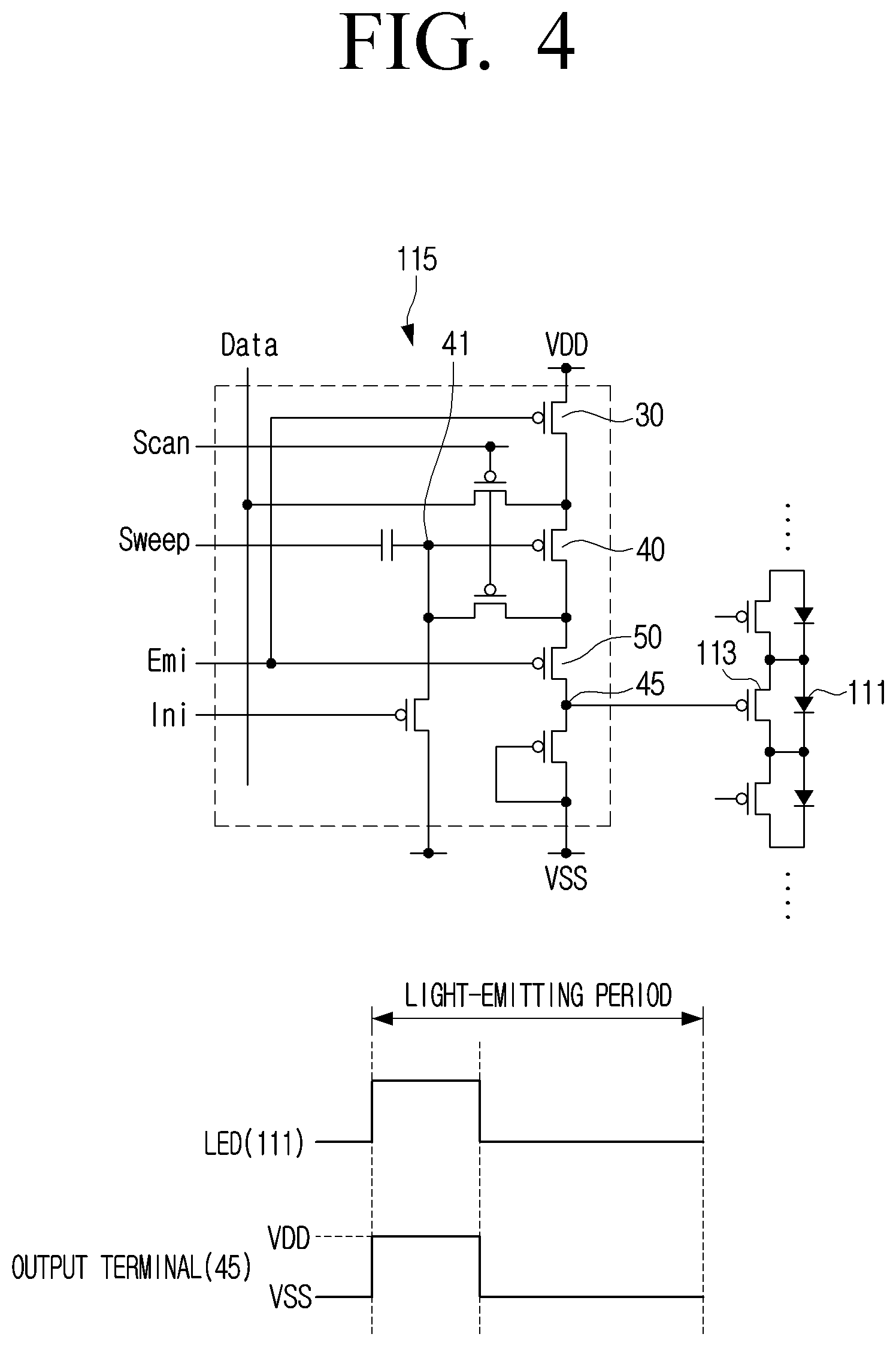 Patent US12142192 Figure 5 – Display module and display device