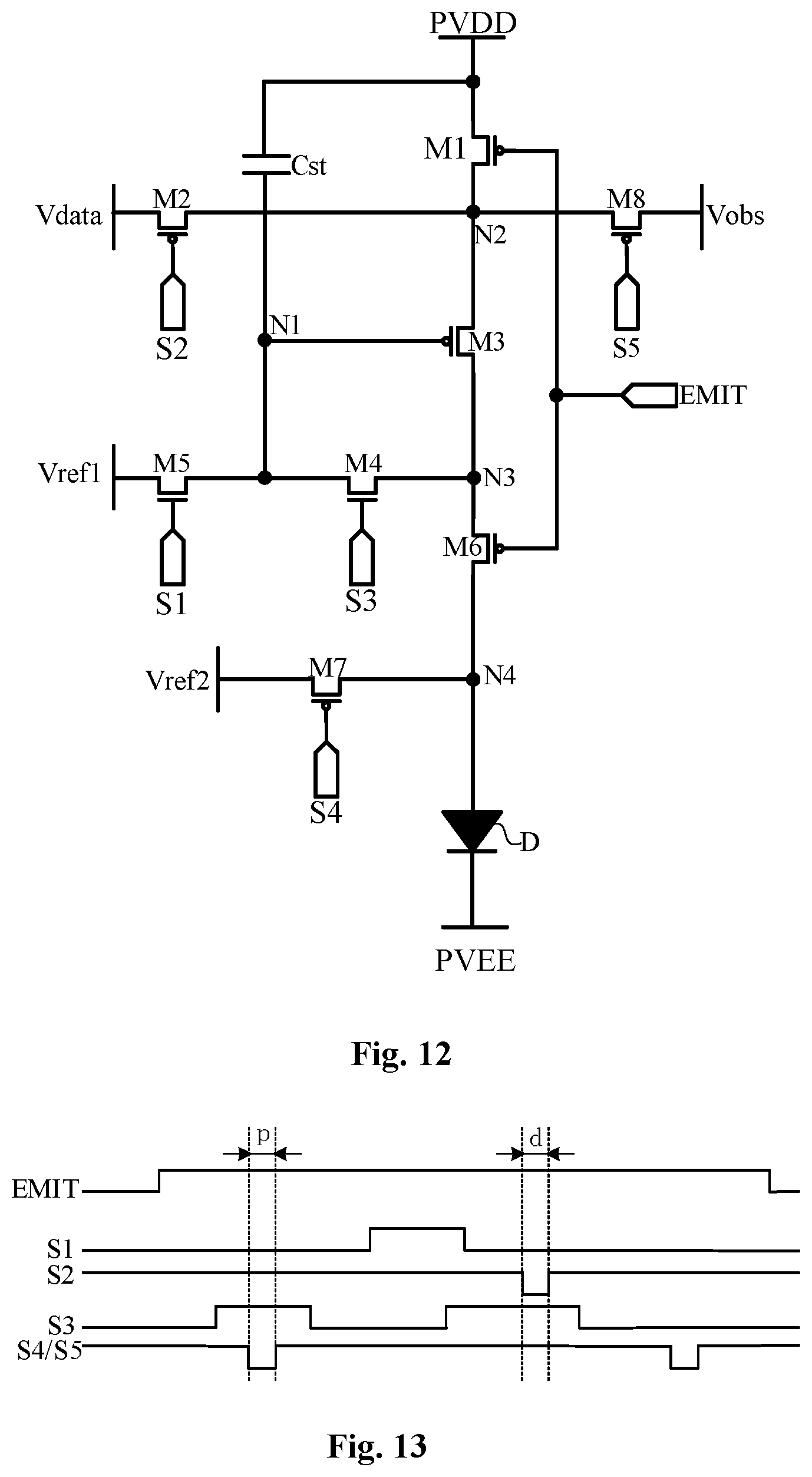 Patent US12142195 Figure 7 – Display panel, integrated chip and display device