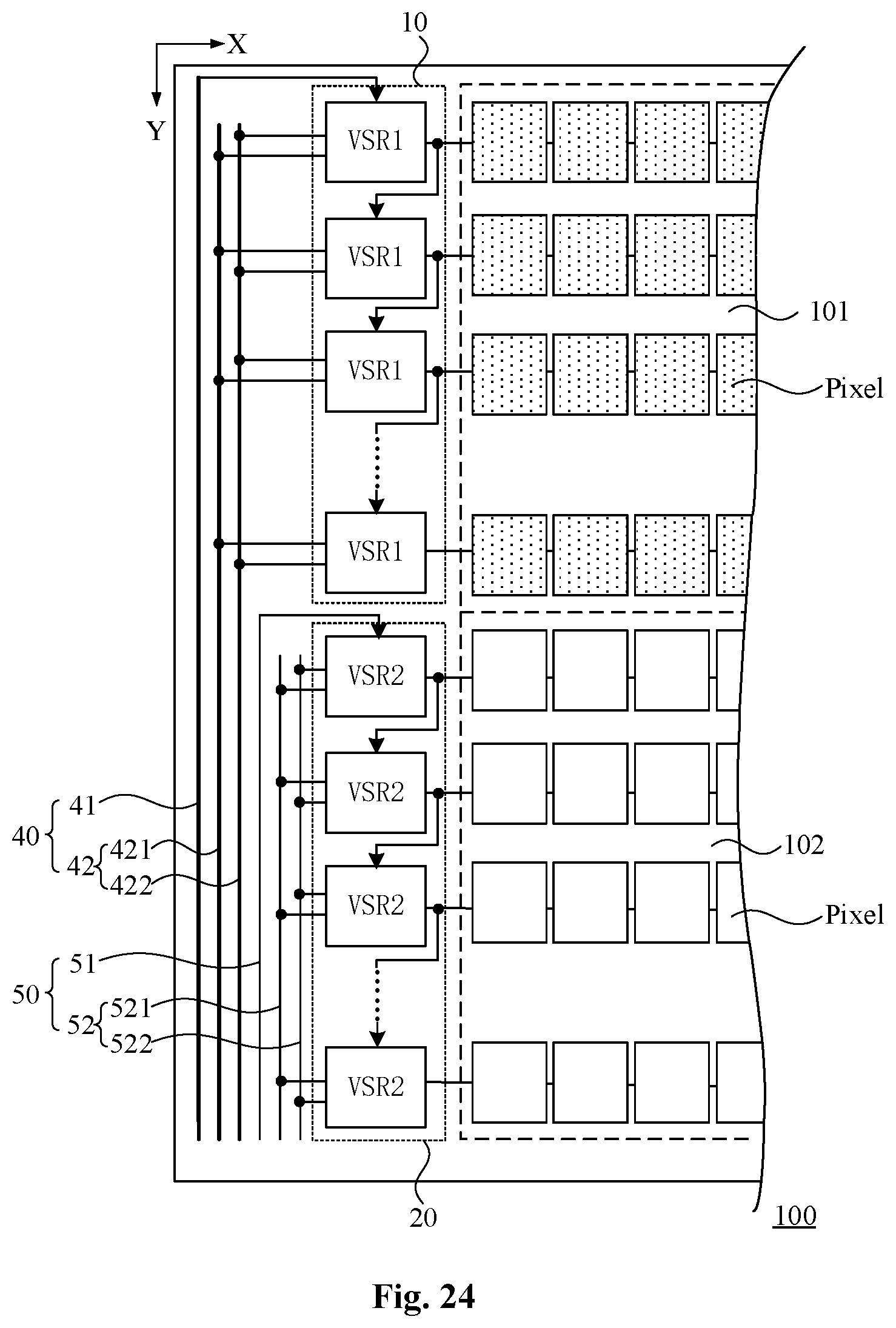 Patent US12142195 Figure 13 – Display panel, integrated chip and display device