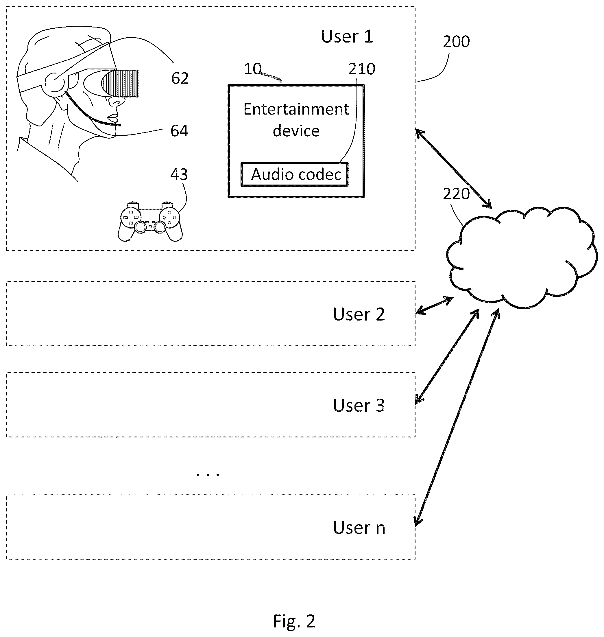 Patent US12142283 Figure 2 – Audio processing