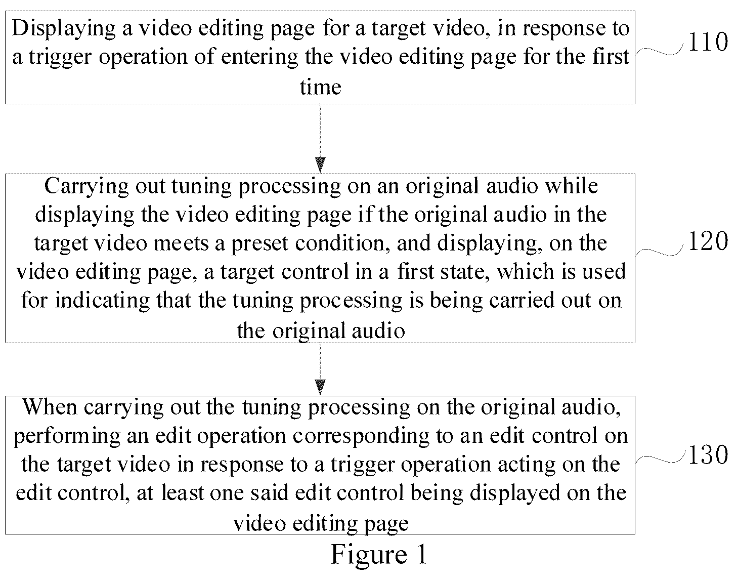 Patent US12142296 Figure 1 – Audio processing method and apparatus, and electronic device and storage medium