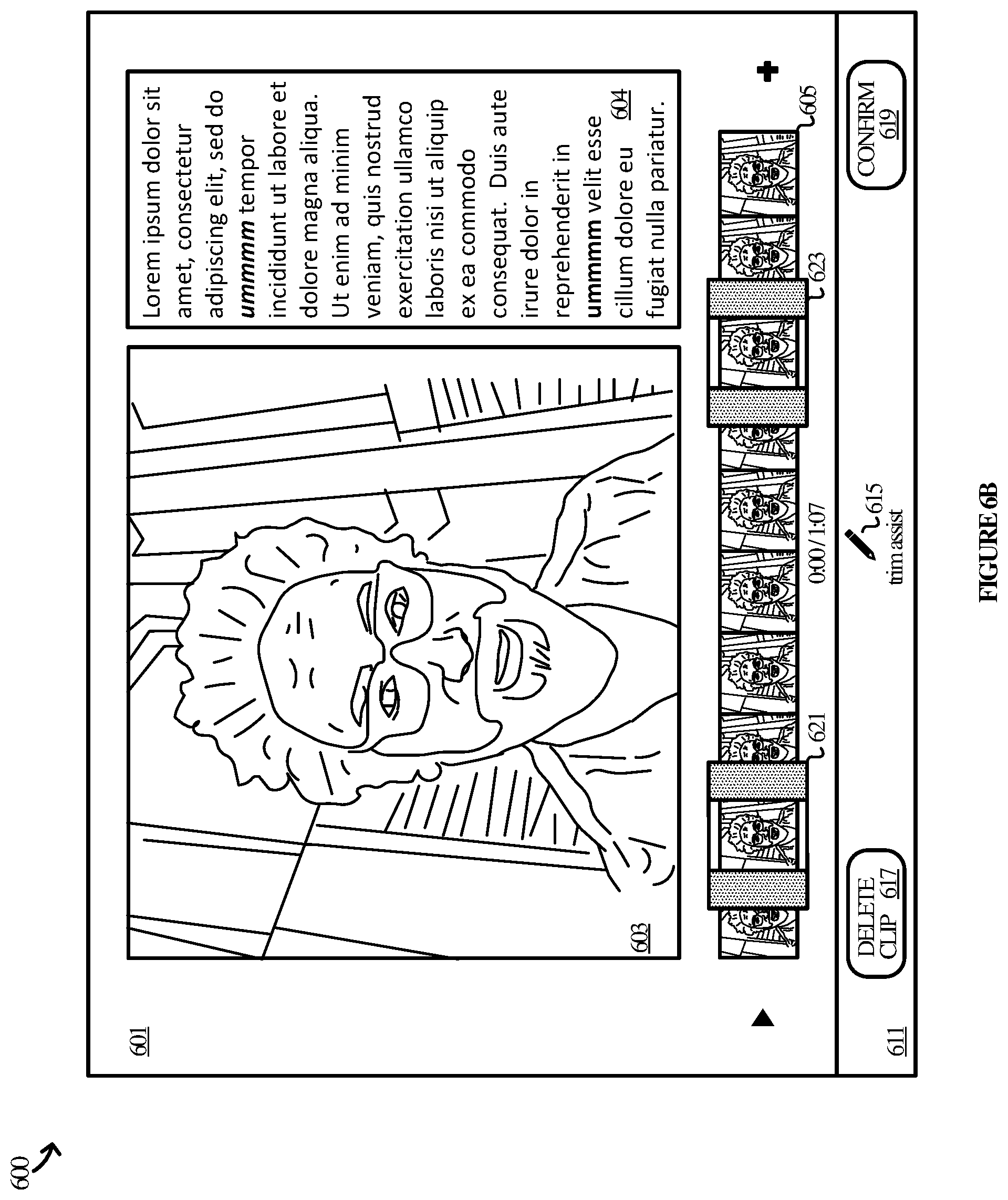 Patent US12142303 Figure 9 – Enhanced trim assistance for video editing environments