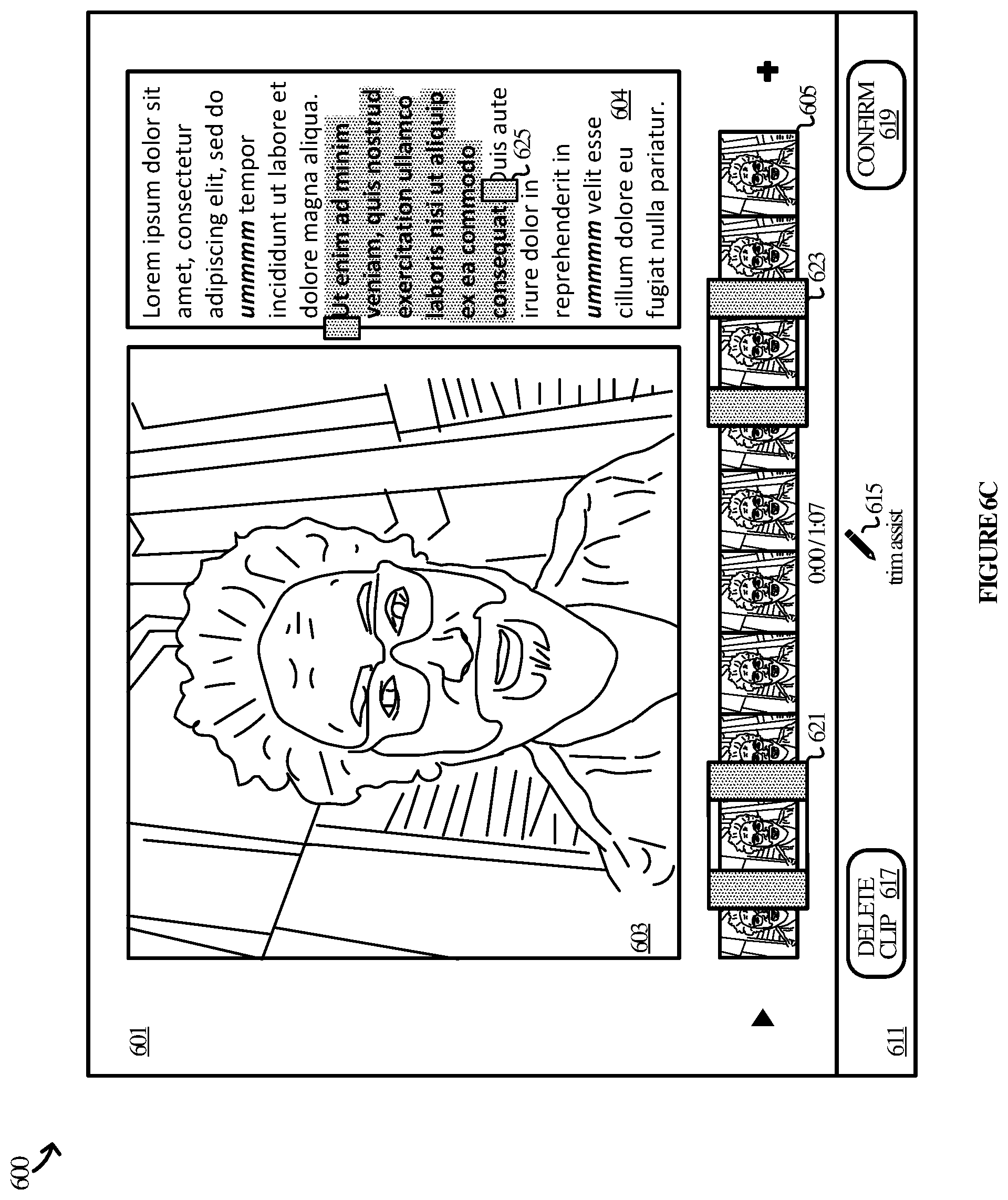 Patent US12142303 Figure 10 – Enhanced trim assistance for video editing environments
