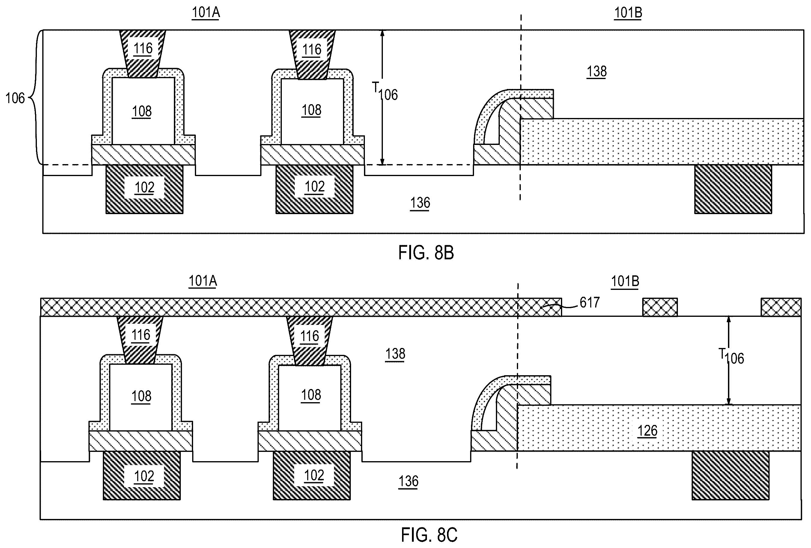 Patent US12142310 Figure 13 – Method of fabricating pedestal based memory devices using pocket integration