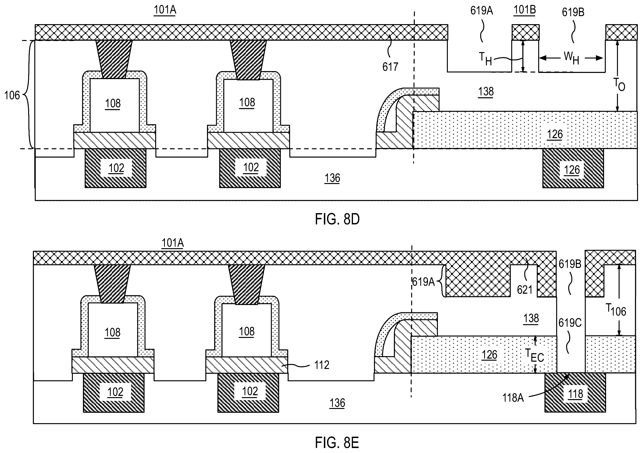 Patent US12142310 Figure 14 – Method of fabricating pedestal based memory devices using pocket integration