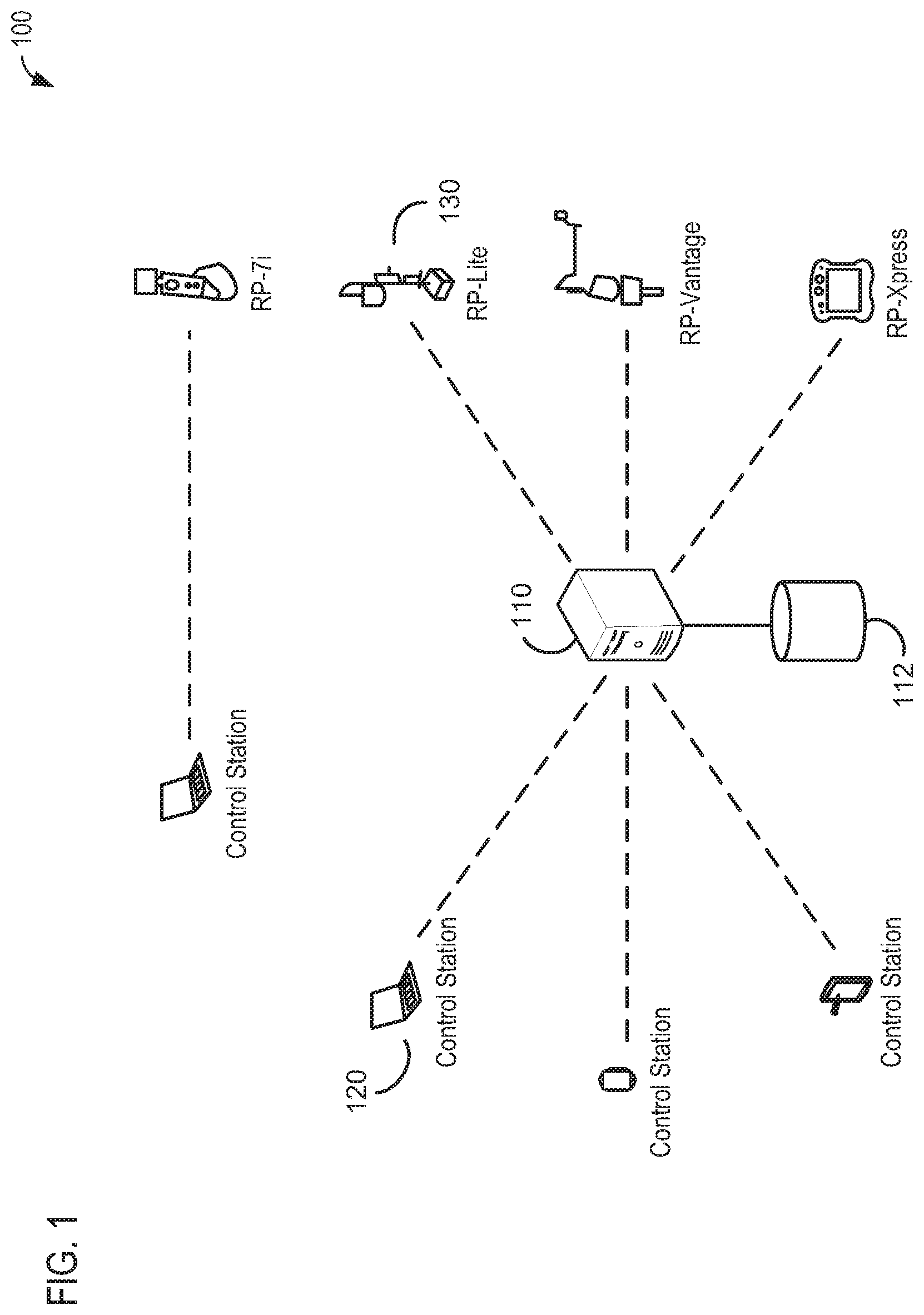 Patent US12142351 — Enhanced diagnostics for a telepresence robot — Figure 1