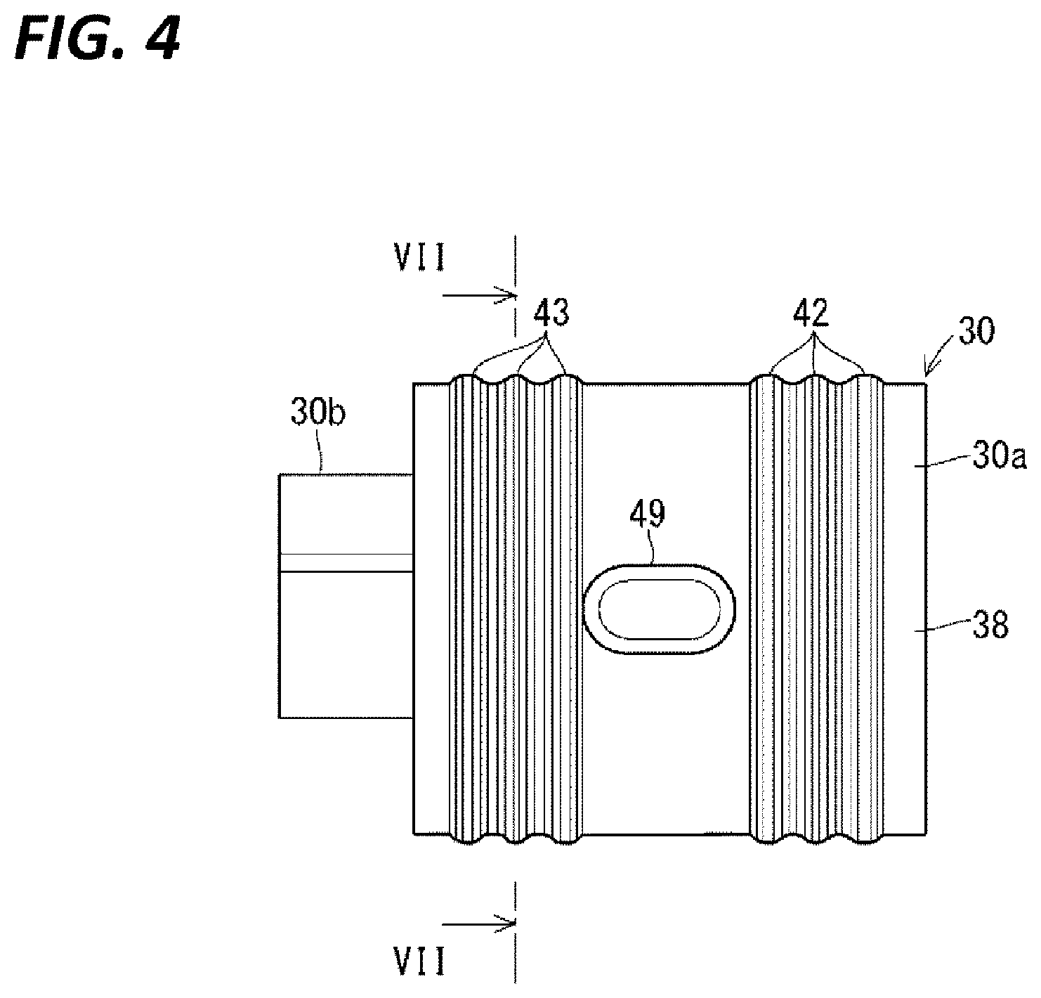 Patent US12142400 Figure 4 – Wiring module and elastic waterproofing member