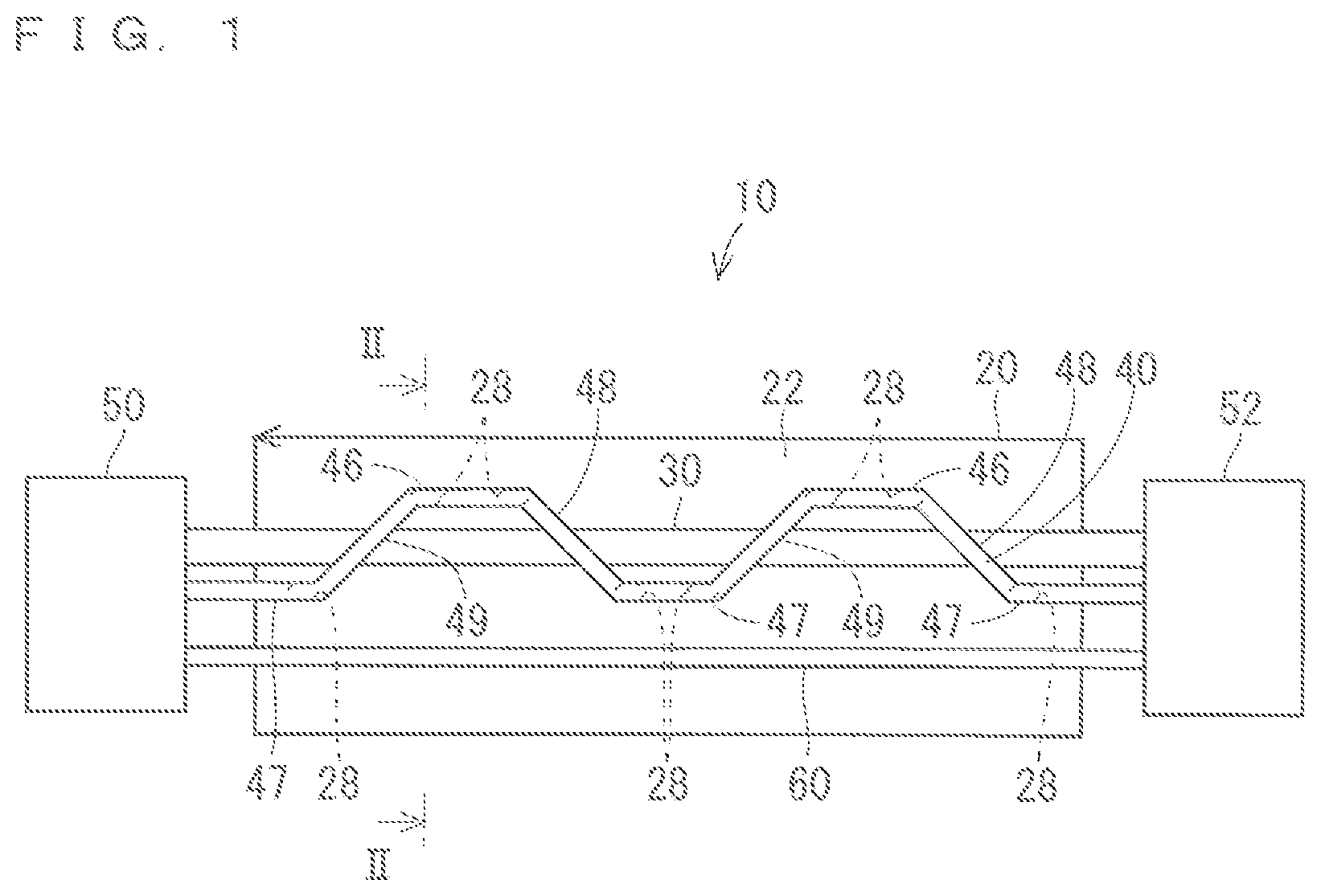 Patent US12142401 — Wiring member — Figure 1