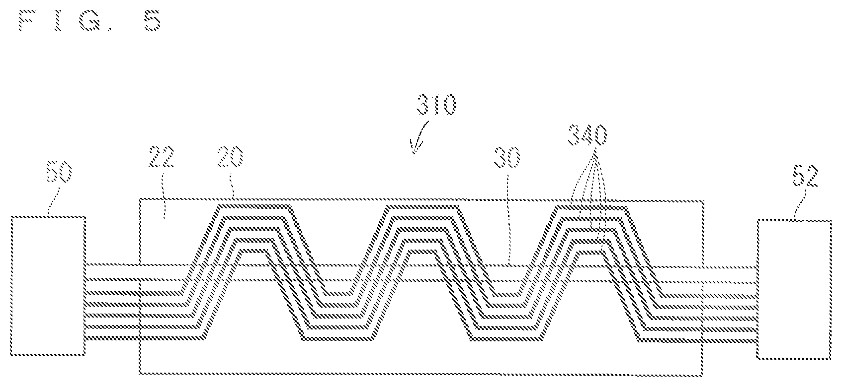 Patent US12142401 Figure 5 – Wiring member