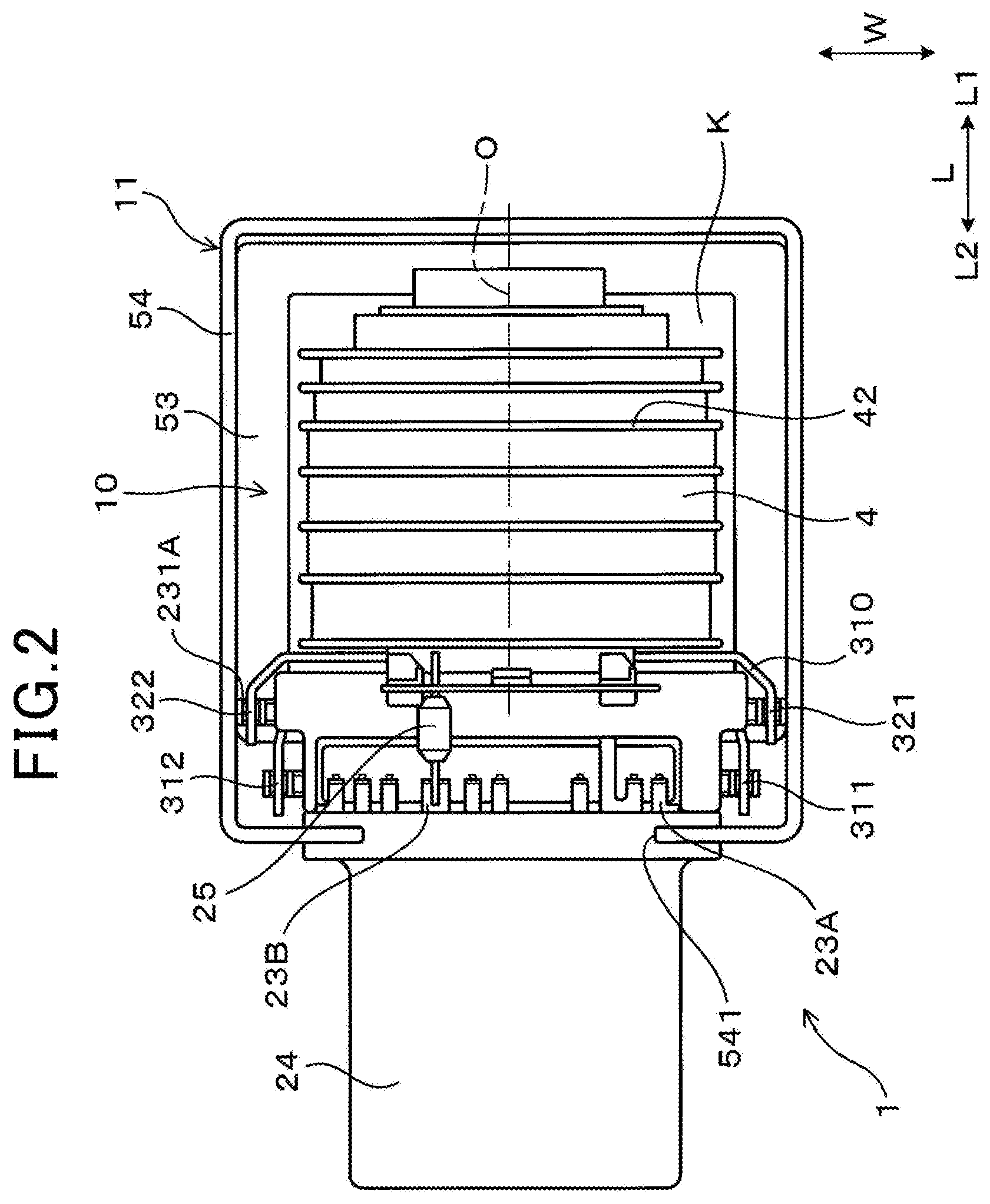 Patent US12142417 Figure 2 – Ignition coil for internal combustion engine
