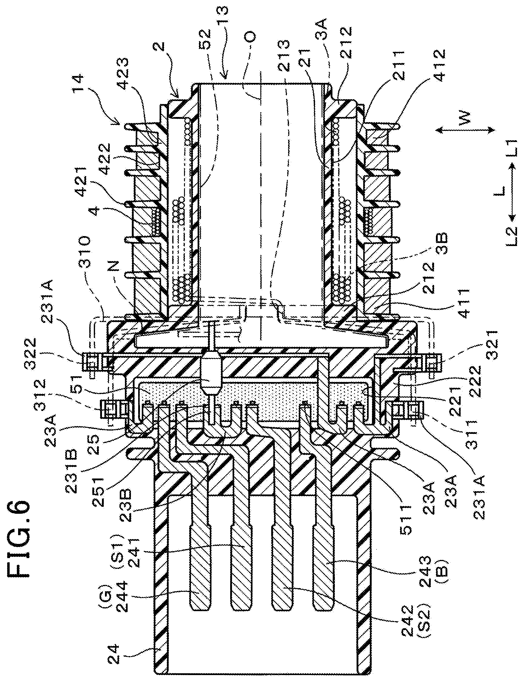 Patent US12142417 Figure 6 – Ignition coil for internal combustion engine