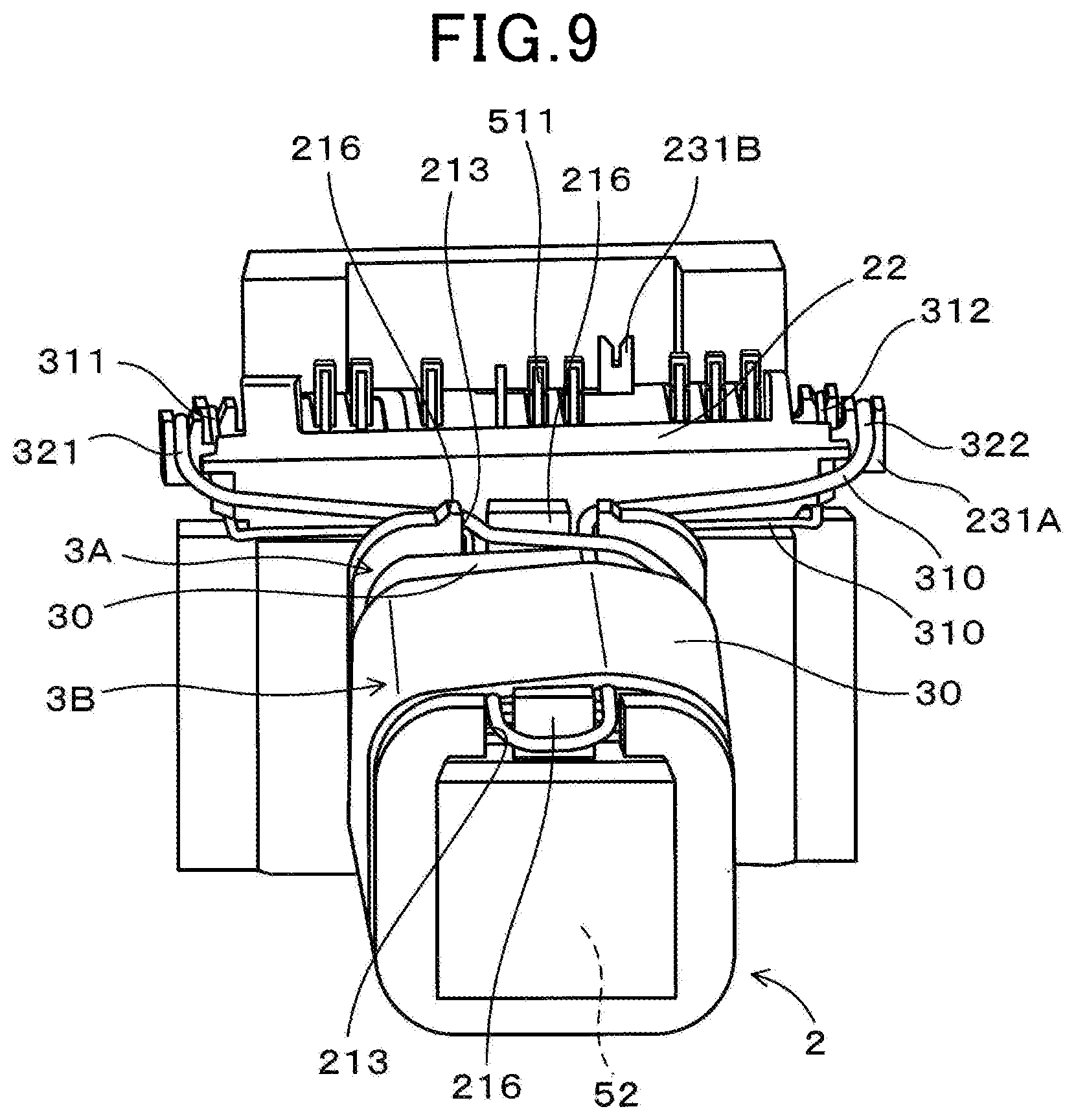 Patent US12142417 Figure 9 – Ignition coil for internal combustion engine