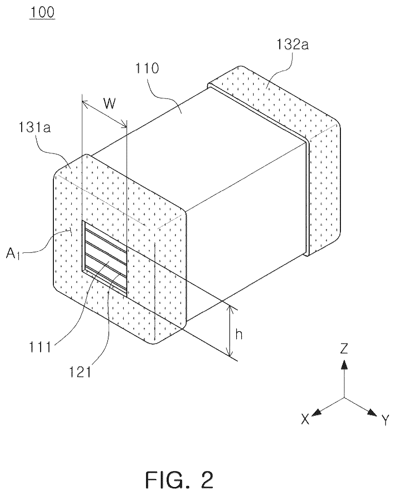 Patent US12142433 Figure 2 – Multilayer ceramic electronic component