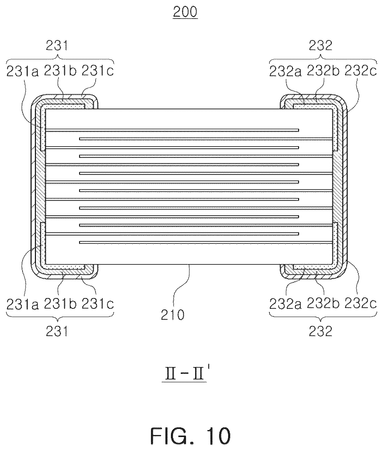 Patent US12142433 Figure 8 – Multilayer ceramic electronic component